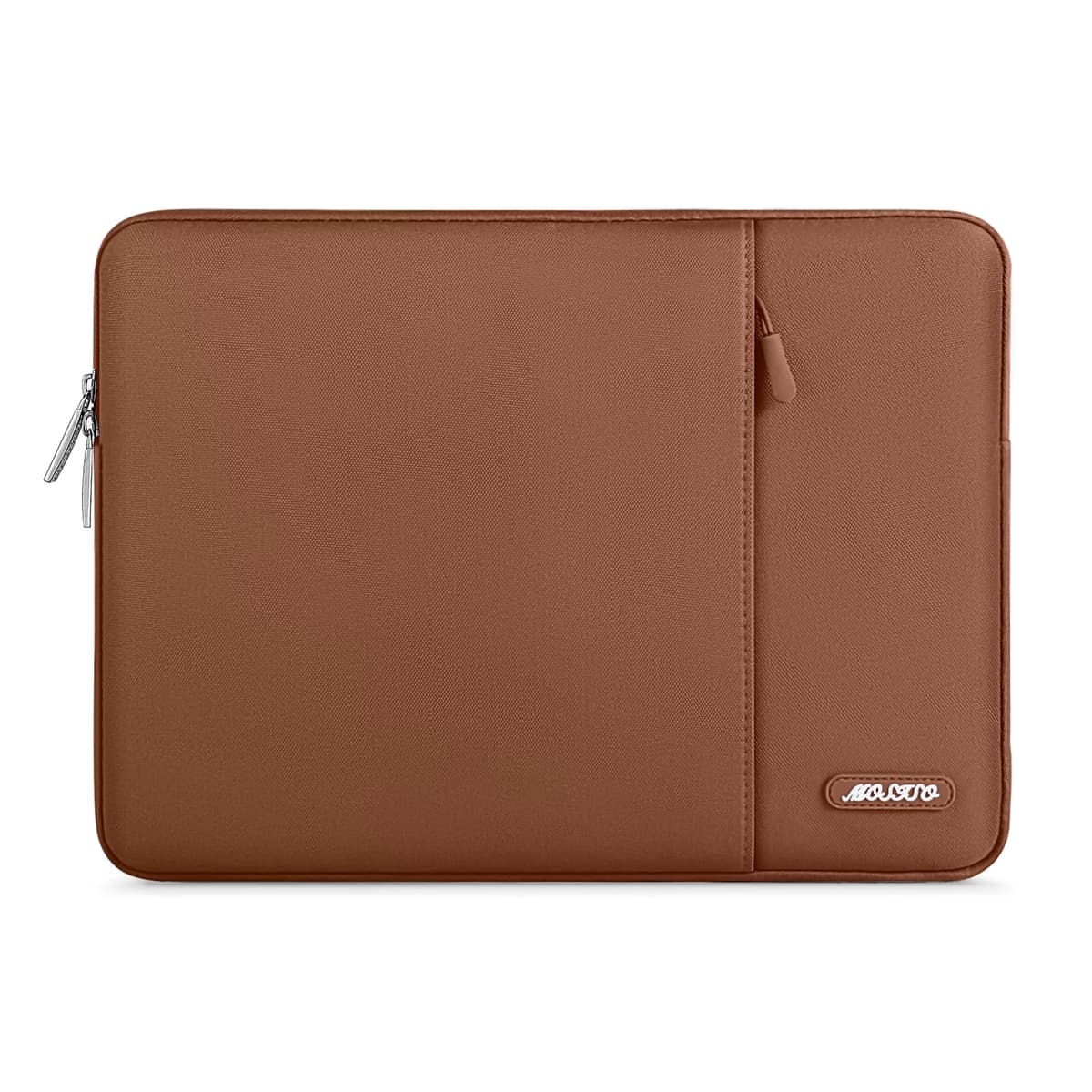 MOSISO Laptop Case 13.3 inch, 13-13.3 inch Laptop Sleeve Compatible with MacBook Air/Pro 13/Pro 14 M5 M4 M3 M2 M1, HP Dell ASUS Lenovo,Polyester Vertical Computer Sleeve Bag with Pocket, Gray — view 22