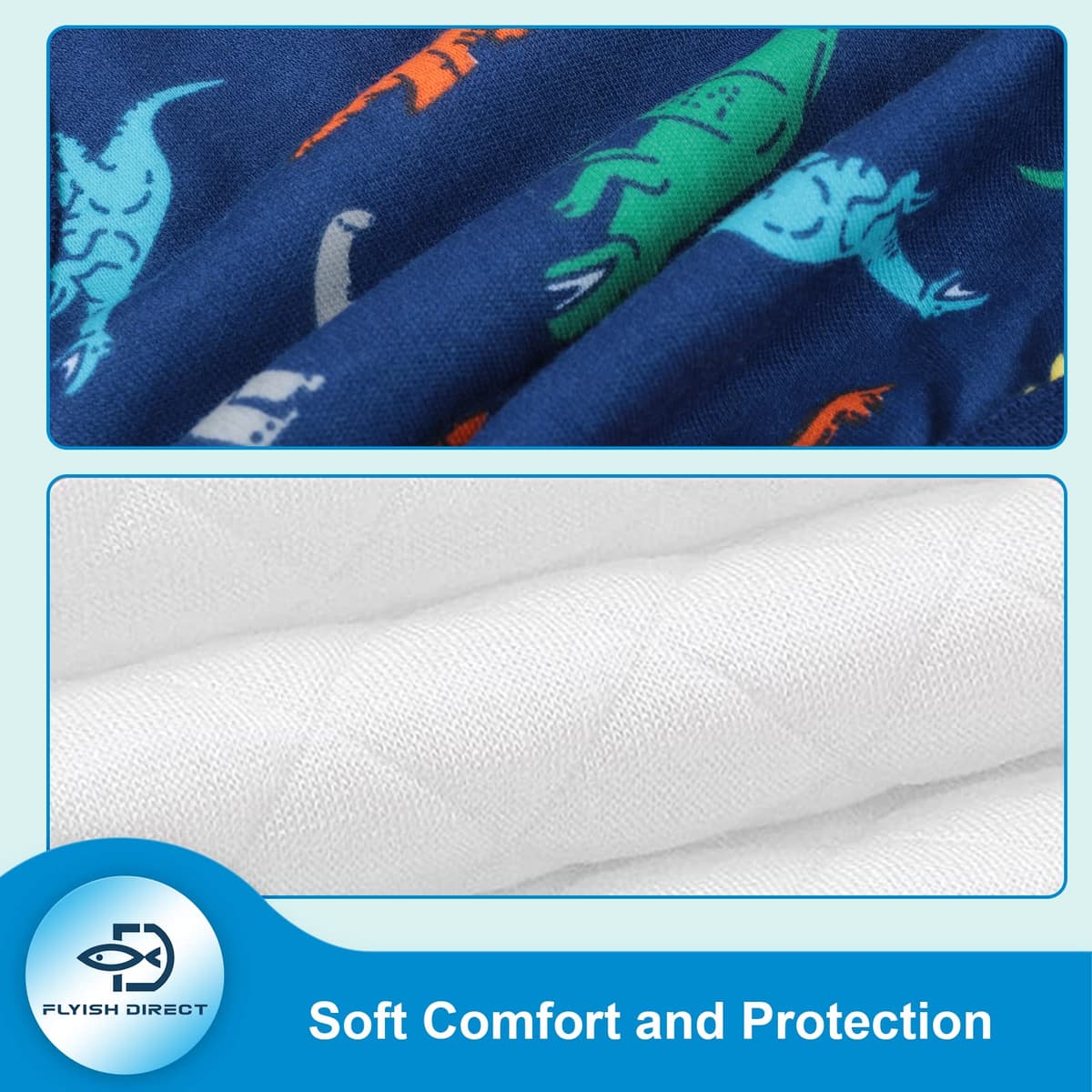 FLYISH DIRECT Training Pants Boys, Potty Training Pants 100% Cotton Toilet Baby Training Underwear, 4 Packs — view 4
