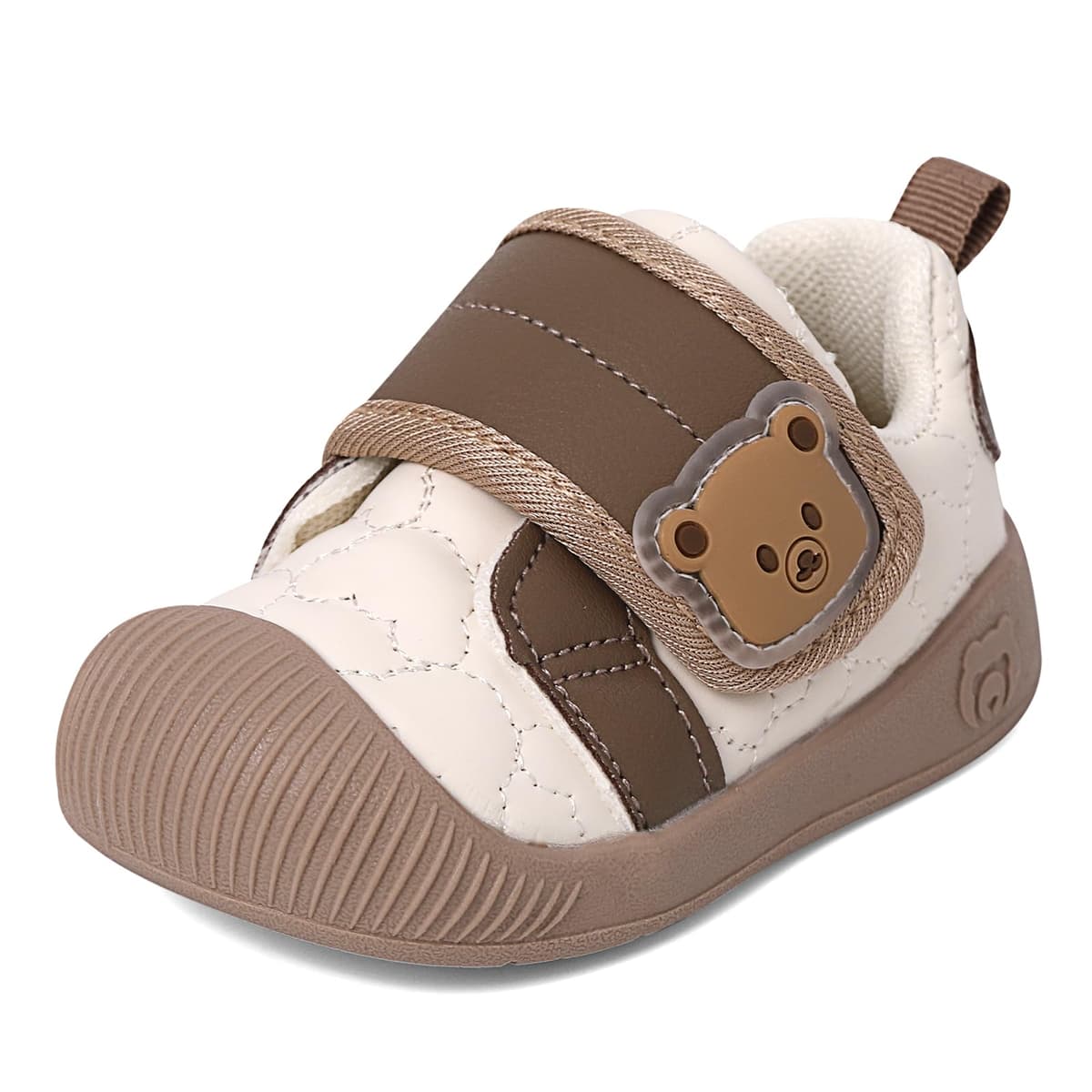 MASOCIO Baby Boy Girl First Walking Shoes Infant Toddler Trainers Rubber Anti-Slip Prewalker Shoes — view 2