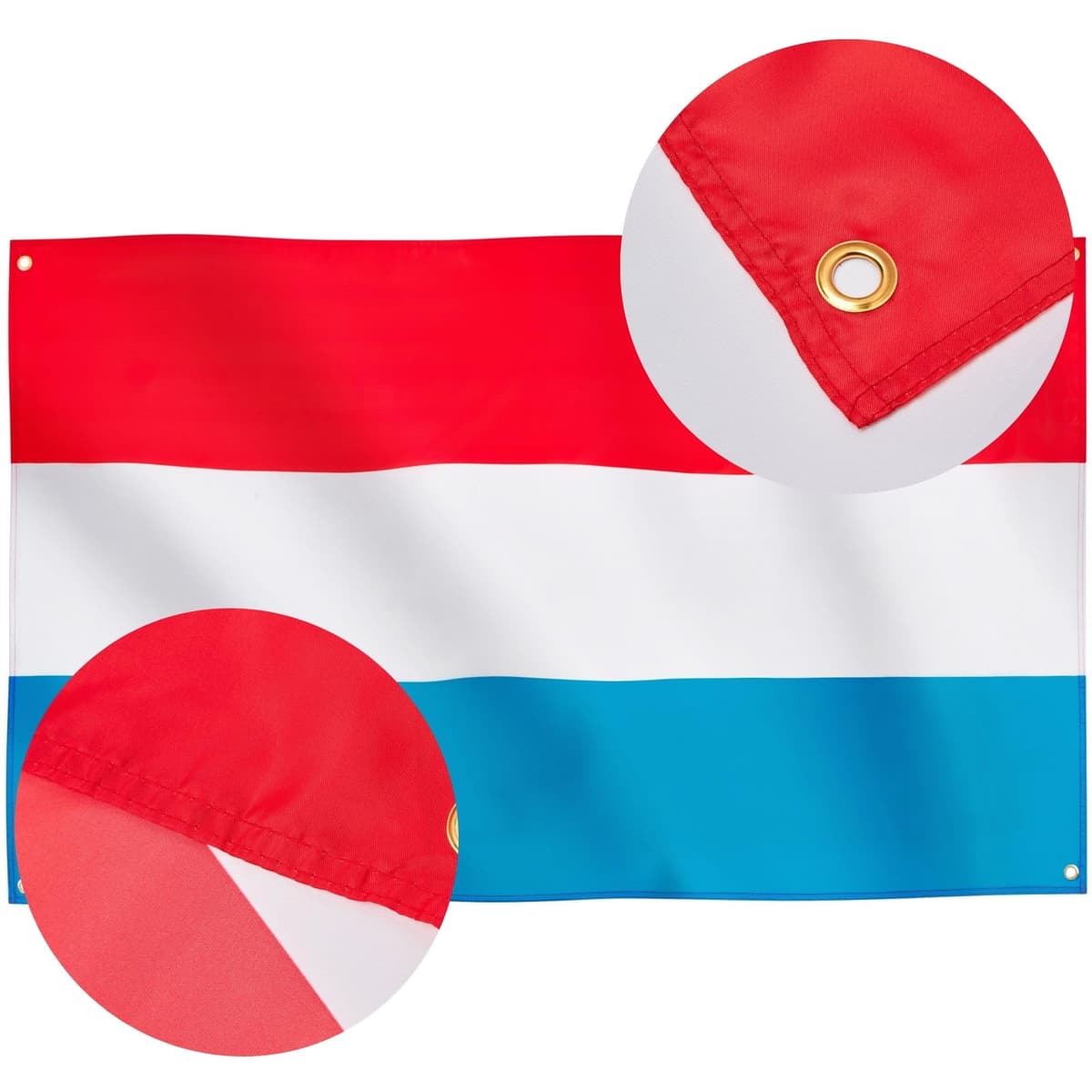 Runesol Cornwall Flag - 91x152cm, 3ft x 5ft, Cornish Flag, 4 Grommets, Eyelet in Every Corner, Premium Quality, Inside & Outside Use, Vivid Colours — view 1276