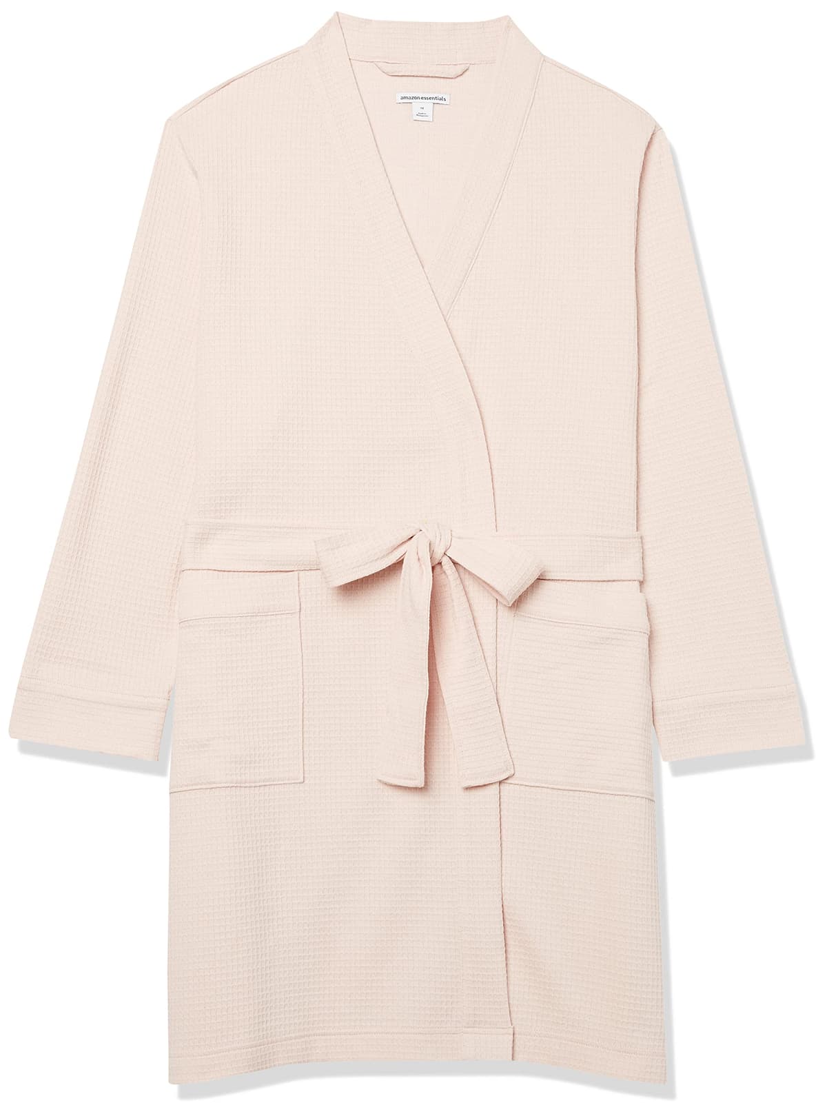 Amazon Essentials Women's Lightweight Waffle Mid-Length Robe (Available in Plus Size) — view 8