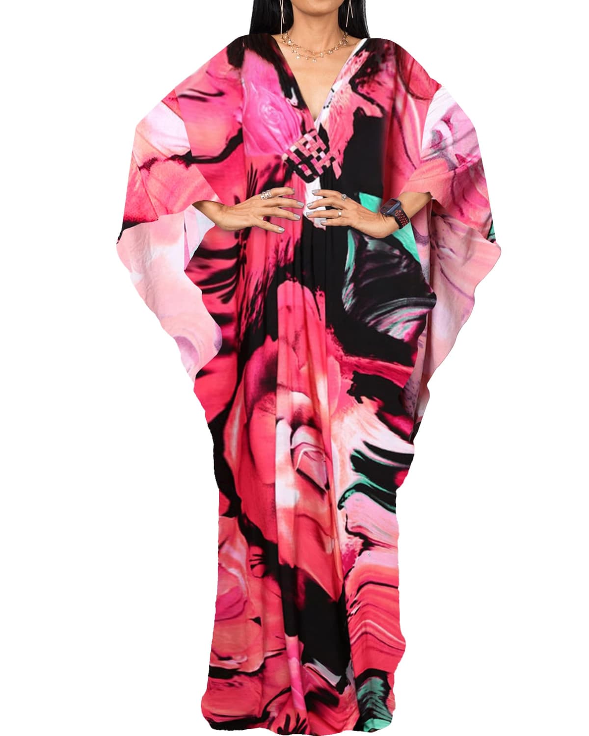 Bsubseach Bikini Bohemio para Mujer para bañador Kimono cárdigan — view 27