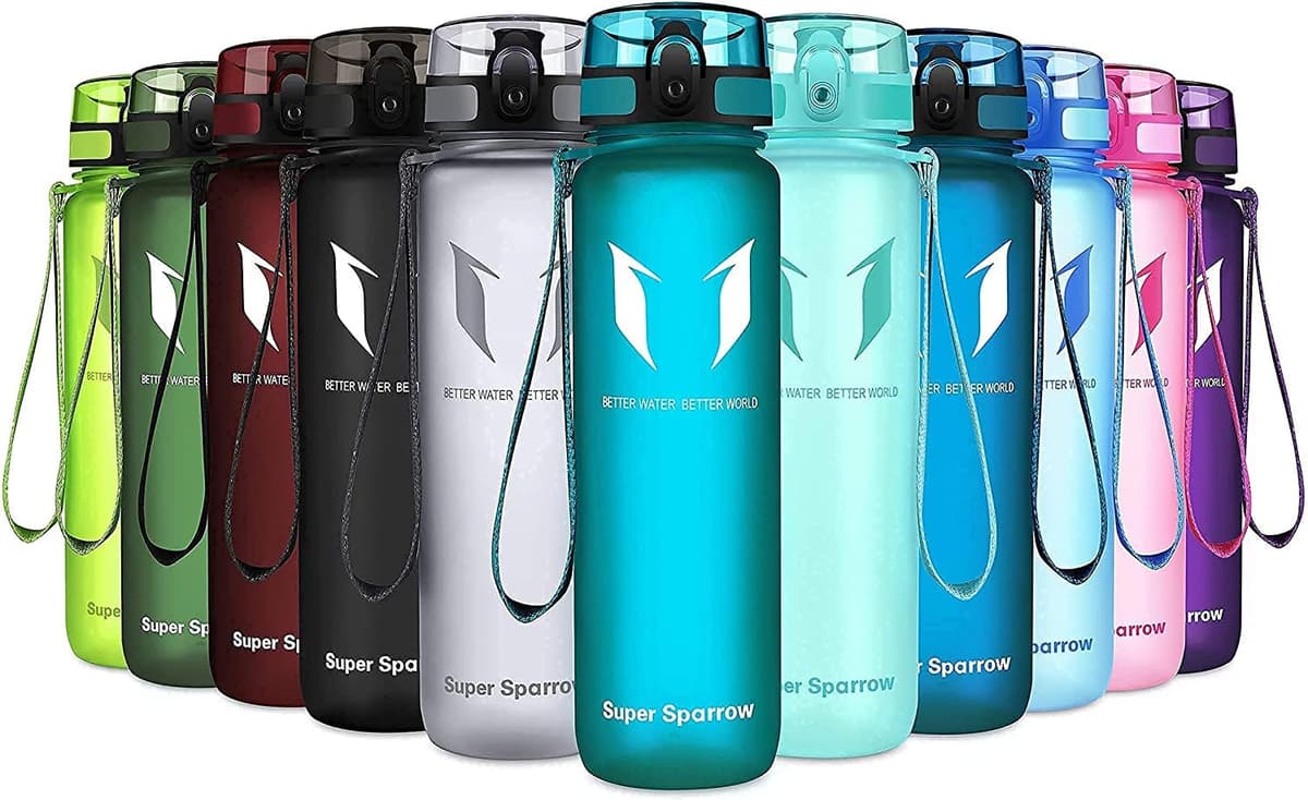Super Sparrow Botella de Agua Deportiva -350ml & 500ml & 750ml & 1000ml - Sin BPA — view 94