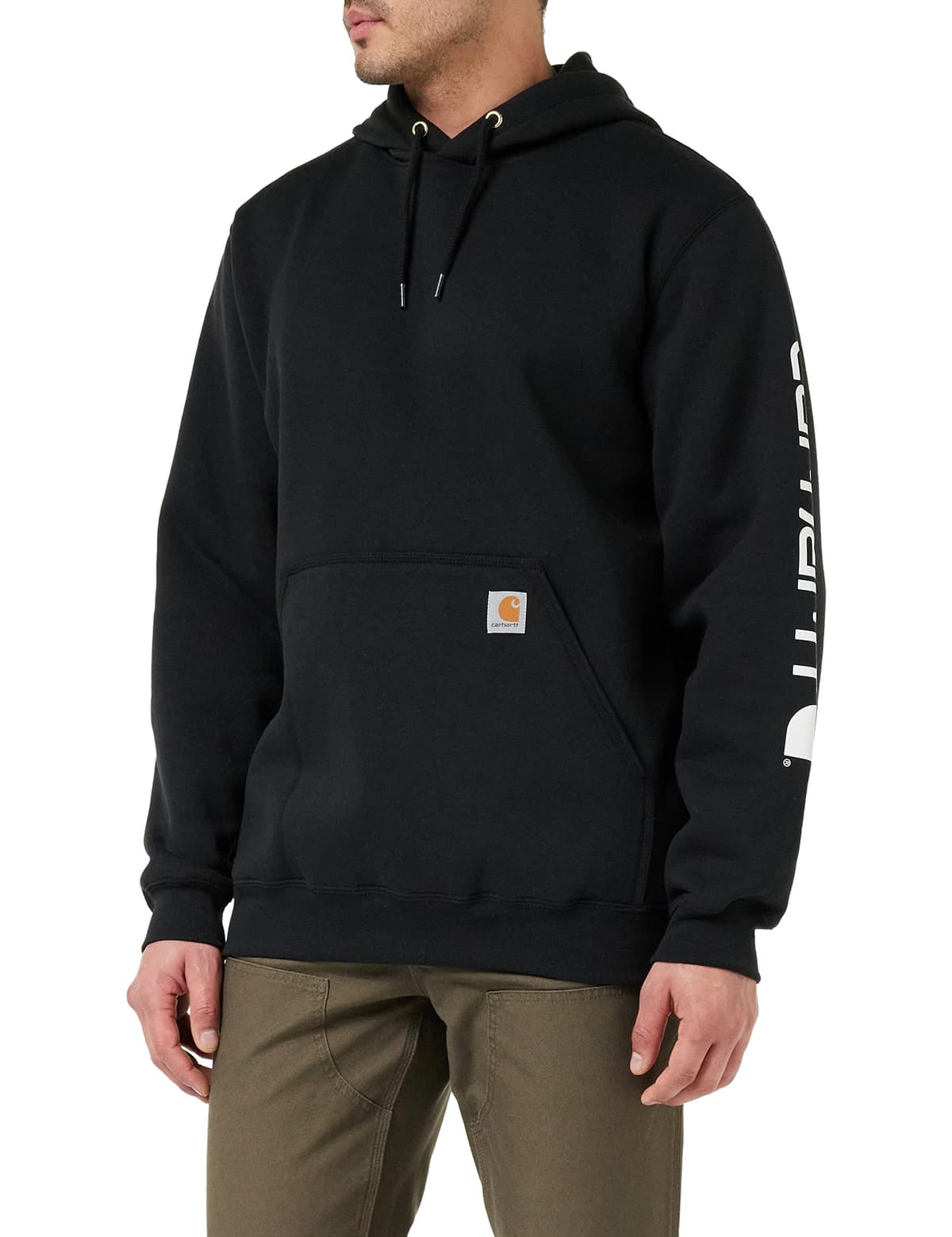 Carhartt Workwear Kapuzenpullover Hoodie Original Fit mit Ärmellogo — view 3