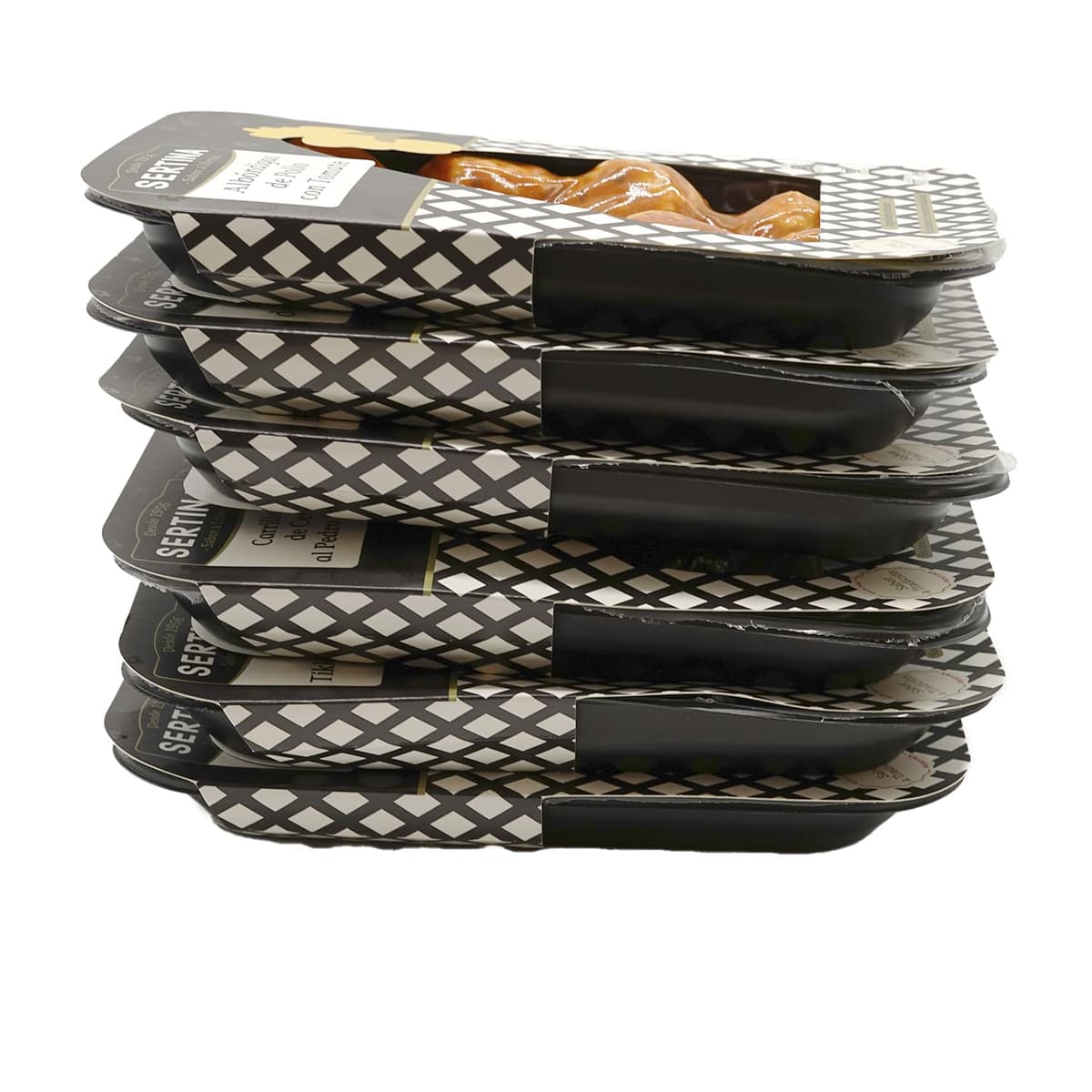 Sertina Berenjenas Rellenas con Carne de Pavo, Pack de 6 x 350g - Comida Gourmet Lista para Comer, Berenjenas, Pavo Picado, Mozzarella, Receta Tradicional, Ingredientes Naturales — view 3