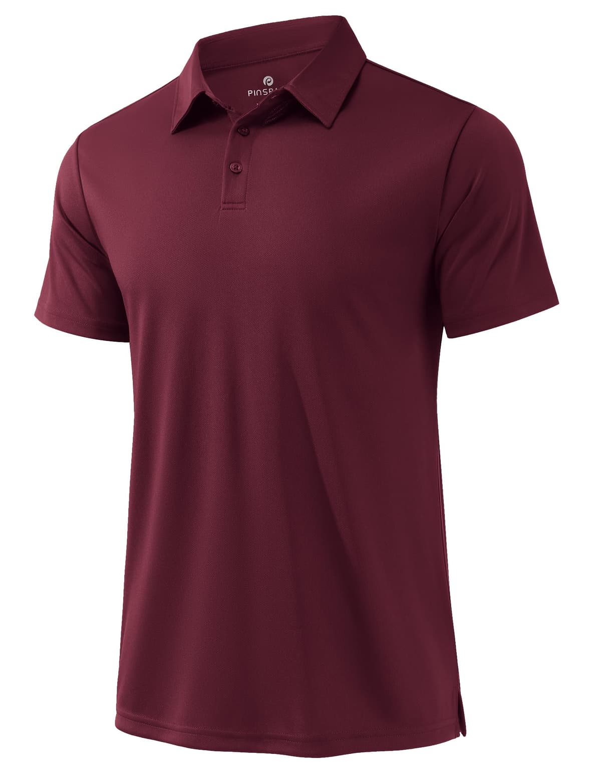 PINSPARK Mens Golf Shirt 3 Buttons Quick Dry Polo Shirts for Men Short Sleeve Casual Stylish Collared Polo Shirts — view 8