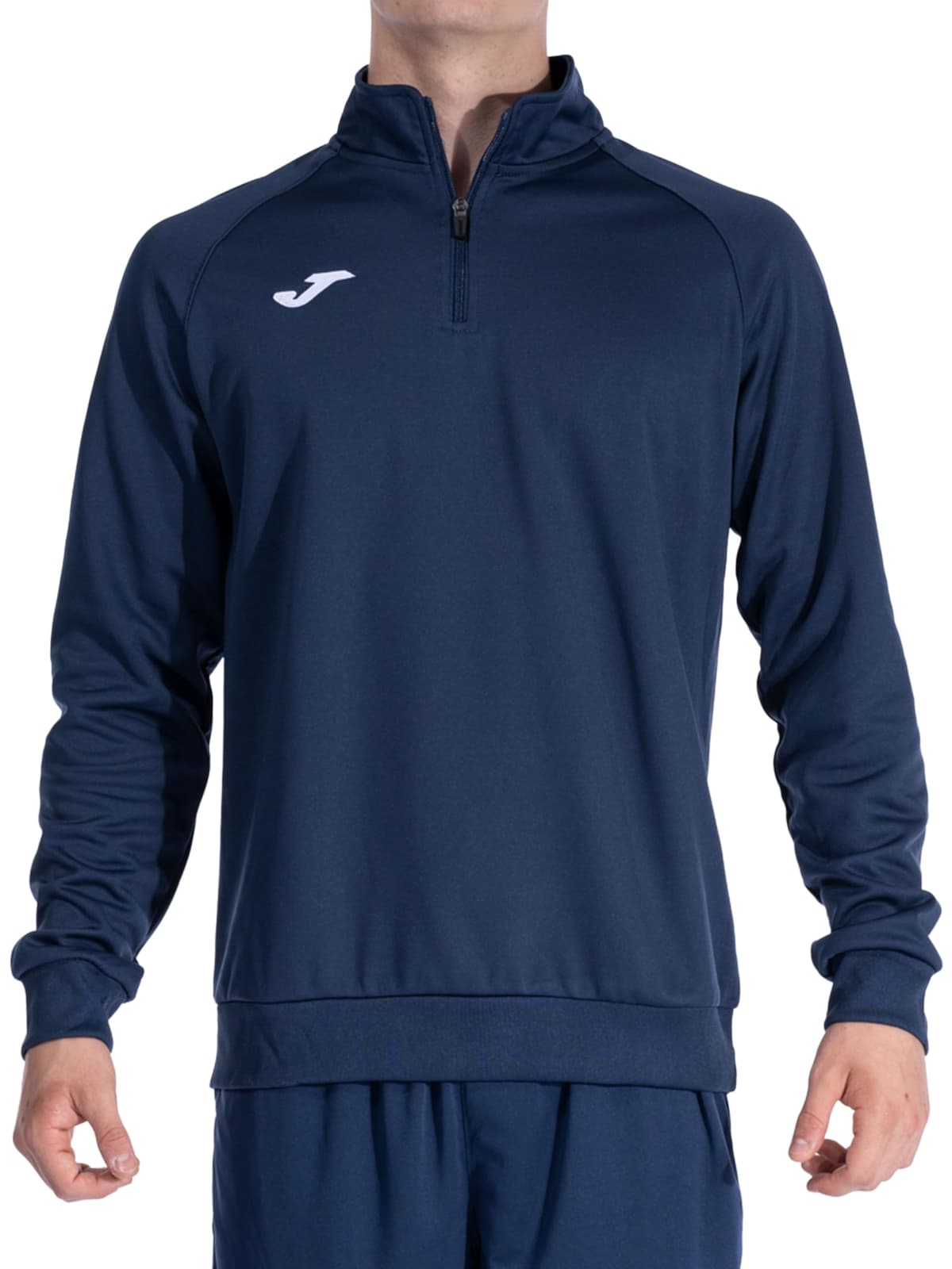 Joma- Sudadera para Hombre , 6XS - 3XL - Cálida y Transpirable, Evita entrada de Frío con Media Cremallera, Bajo y Puños en Rib - Faraón — view 17