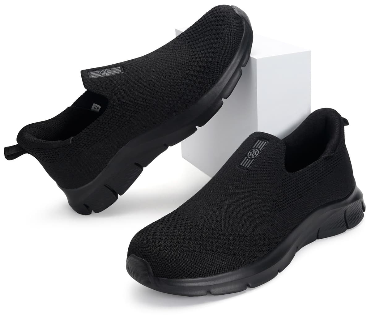 Zapatillas Casual para Hombre Mujer Slip-ins Zapatos de Caminar Deportivas Correr Tenis Sneaker Cómodas Manos Libres Sin Cordones 36-46 — view 6