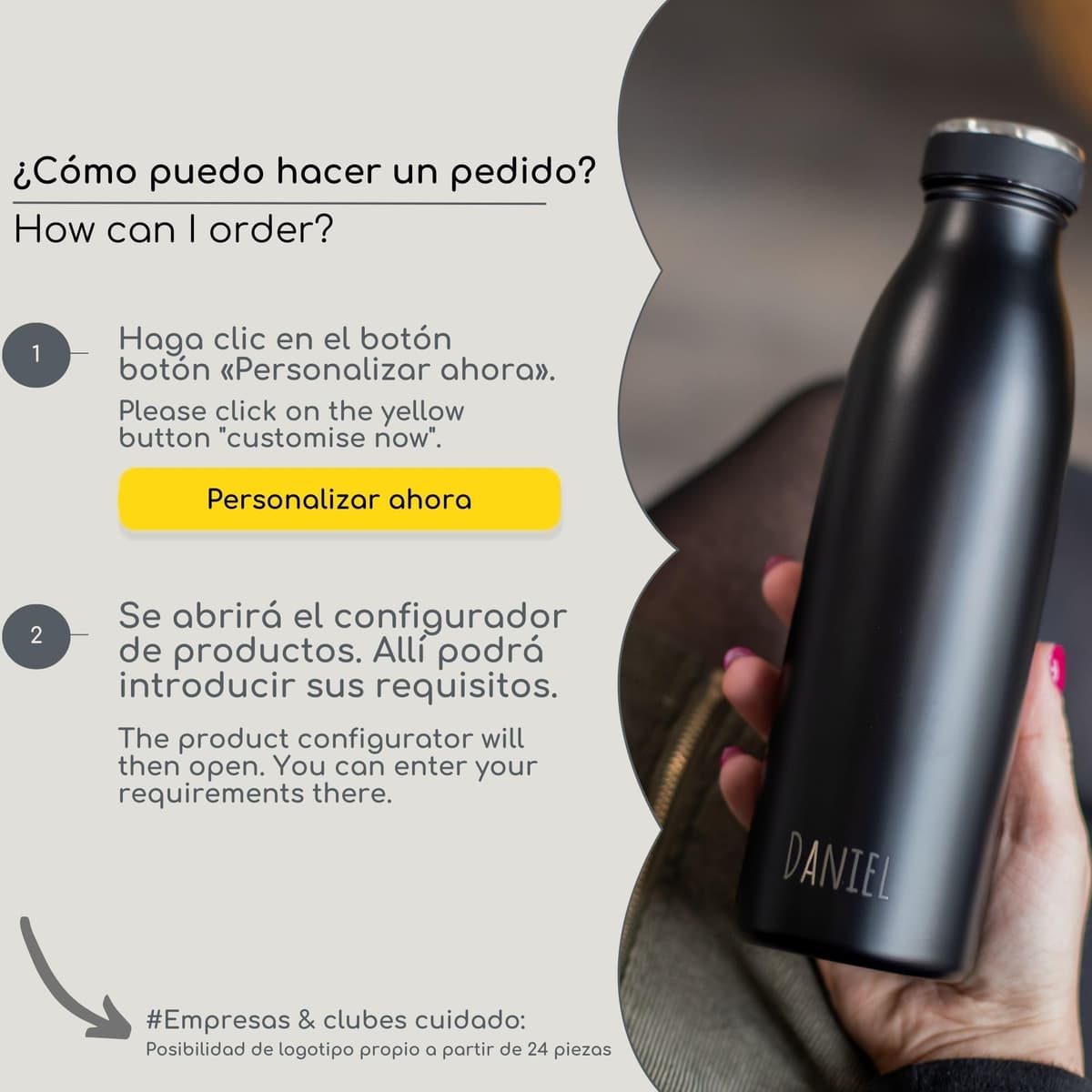 Milu Botella de acero inoxidable de 350ml 500ml 750 ml 1 L 1,5 L botella de agua aislada, termo a prueba de fugas, doble pared, apta para ácido carbónico + cepillo de limpieza (Azul Violeta, 350ml) — view 66