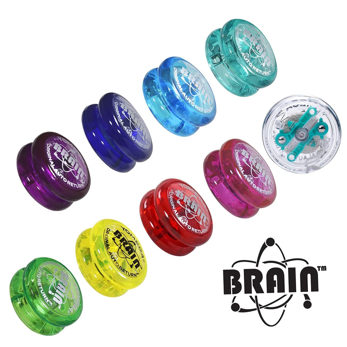 Yomega The Original Brain - Yoyó Profesional para niños y Principiantes, yoyó de Retorno automático Ideal para Trucos de Cuerda + 2 Cuerdas Extra — view 4