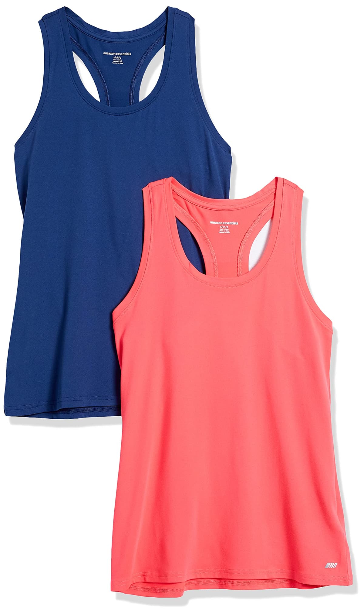 Amazon Essentials Top Deportivo Elástico de Entrenamiento, Secado Rápido y Espalda Nadadora (Tallas Grandes) Mujer, Paquetes Múltiples — view 25