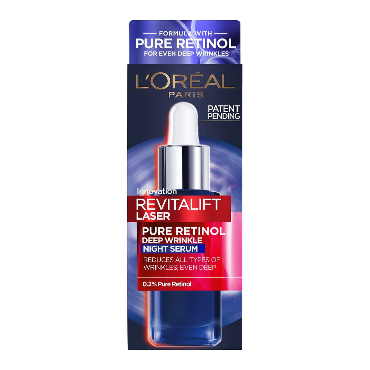 L'Oréal Paris - Revitalift Filler Retinol Night Serum 30 ml — view 2