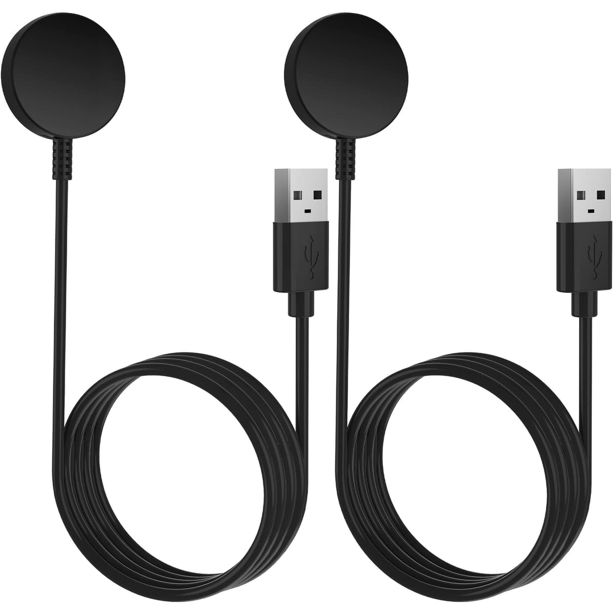 Upgrade 2 Pack 3.3ft Samsung Watch Charger, Magnetic Fast Charging Cable Galaxy Watch Charger Dock for Galaxy Watch 8/8 Classic/Ultra/7/6/6 Classic/5/5 Pro/4/4 Classic/3/FE/Active 1/Active 2 — view 11