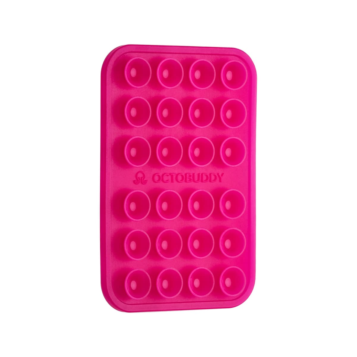 OCTOBUDDY || Silicone Suction Phone Case Adhesive Mount || (iPhone and Android Cellphone case Compatible, Hands-Free Mobile Accessory Holder for Selfies and Videos) Fidget Toy (See-Through) — view 14