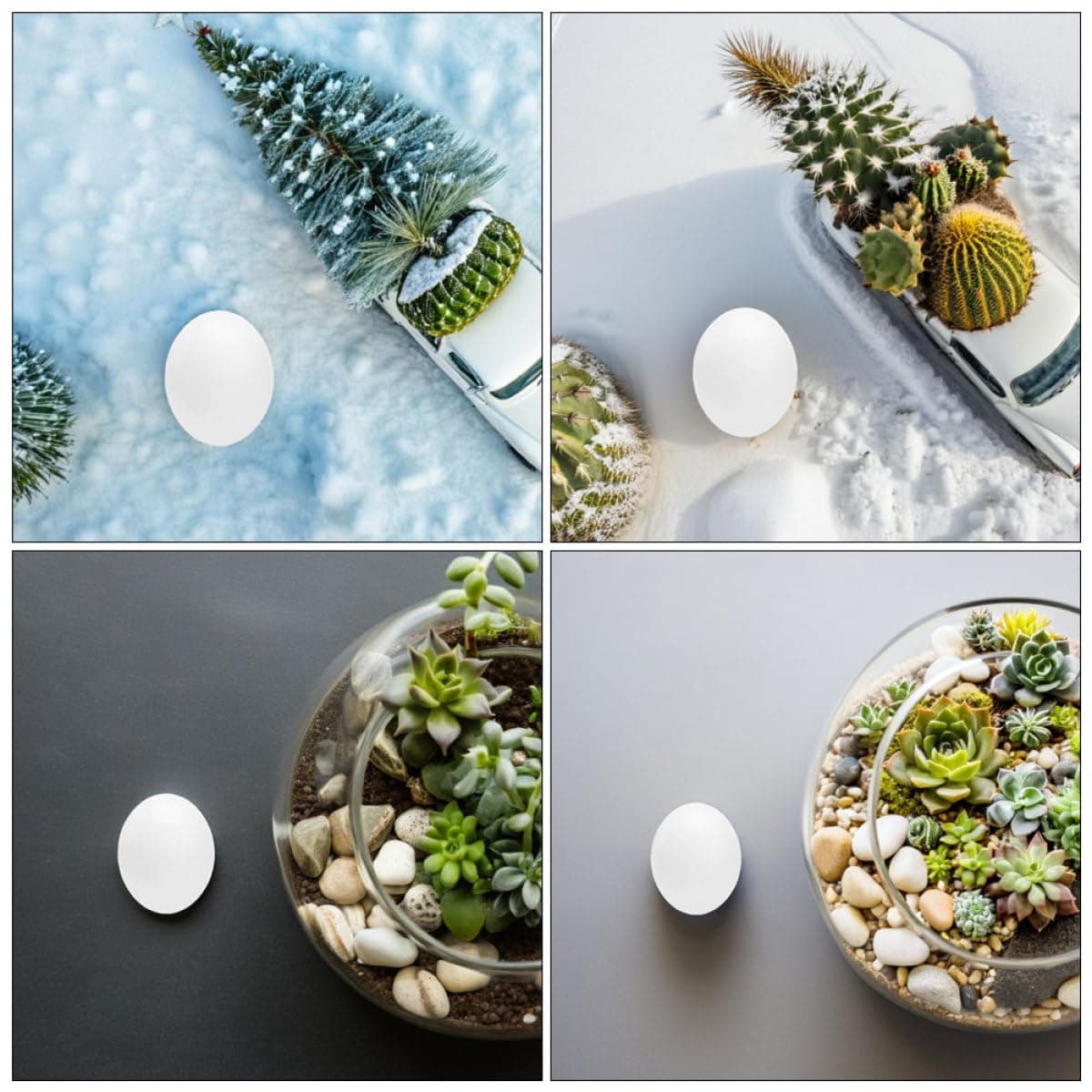 Huevos Falsos para Pájaros de Plástico Resistentes al Impacto, 12 Piezas para Entrenamiento y Decoración de Periquitos, Canarios y Pinzones en Nidos Artificiales — view 3