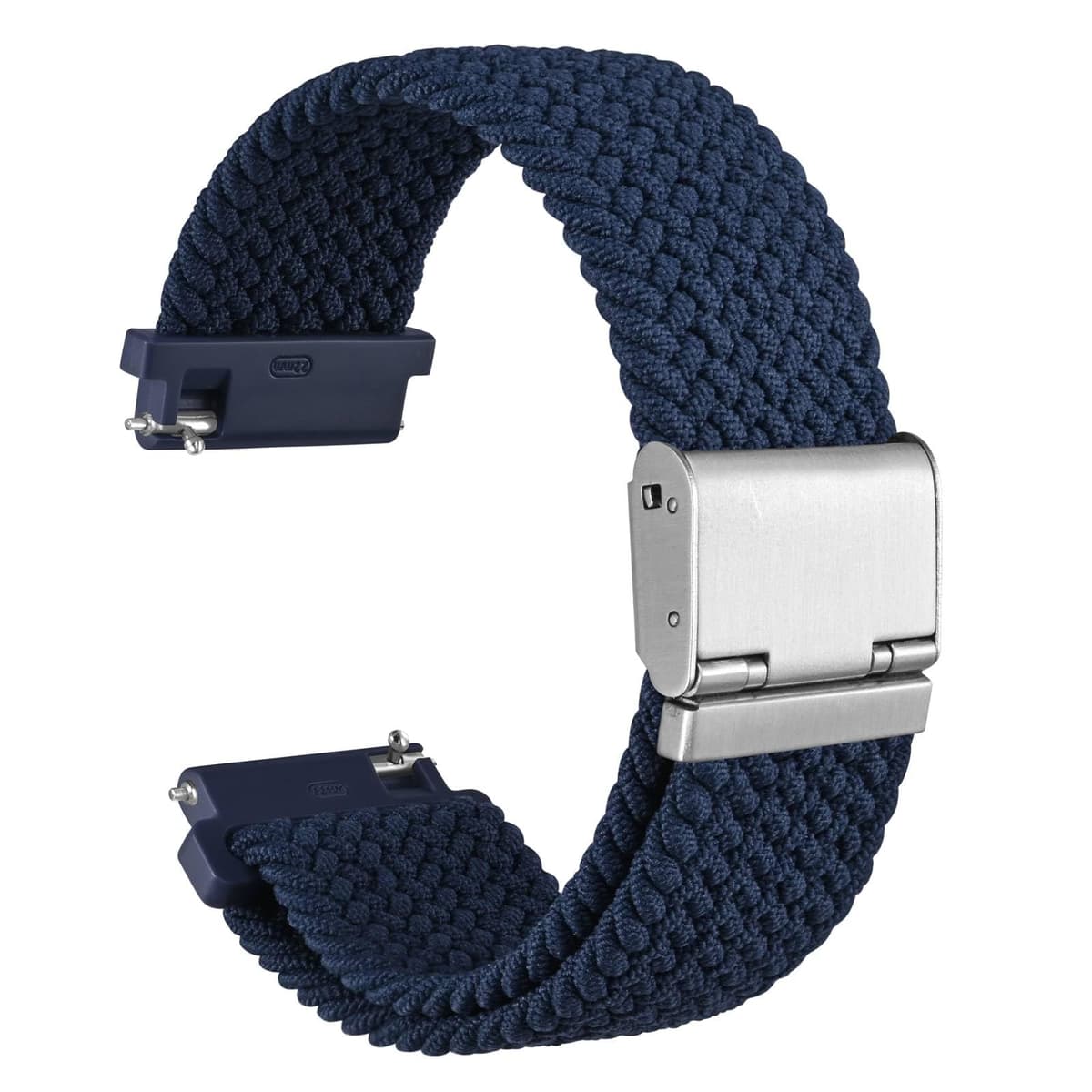WOCCI Tejido Correas Reloj de Nailon para Hombre y Mujer, Hebilla Ajustable, Liberación Rápida, Trenzado Bandas Deportivas de Repuesto 18mm 19mm 20mm 21mm 22mm — view 26