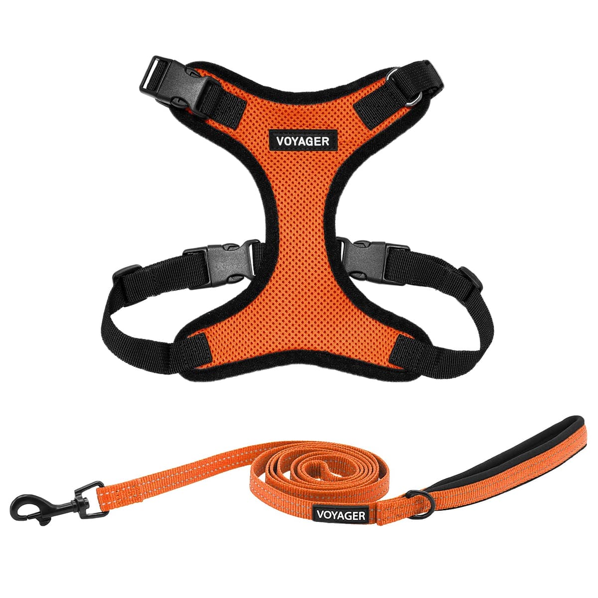 Best Pet Supplies Voyager Step-in Lock Pet Harness – All Weather Mesh, Adjustable Step in Harness for Cats and Dogs Turquoise (Matching Trim), XL (Chest: 22-36") — view 40