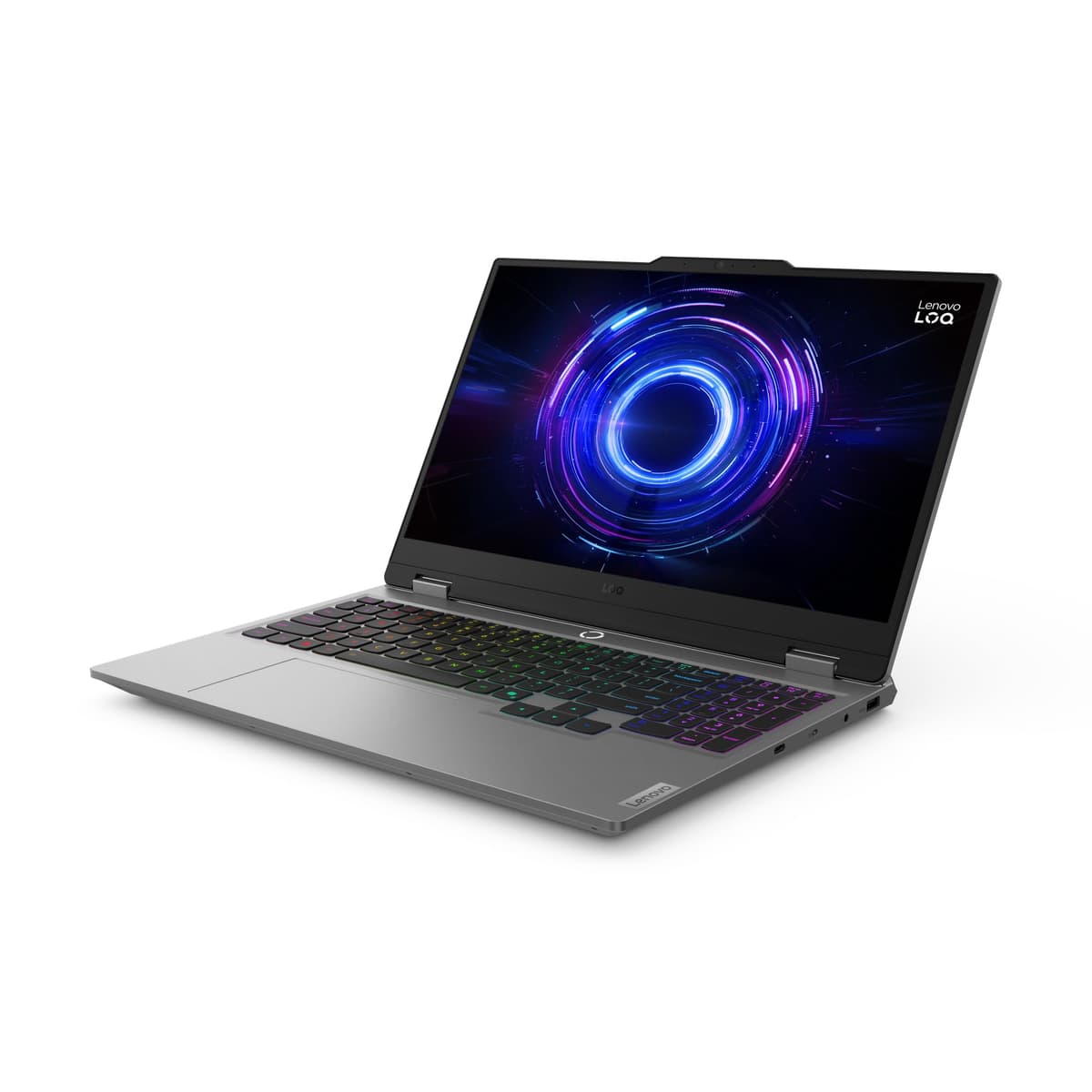 Lenovo LOQ Gen 10 - Portátil Gaming IA 15.6" FHD (Intel Core i7-13650HX, NVIDIA GeForce RTX 5060, 32 GB RAM, 1 TB SSD, 144 Hz, Wi-Fi 6, Sin Sistema Operativo) QWERTY RGB 24 Zonas Español - Gris — view 2