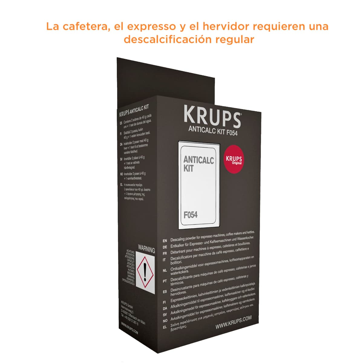 Krups F0540010, Kit Descalcificación Unisex Adulto, Multicolor, Talla Única — view 3