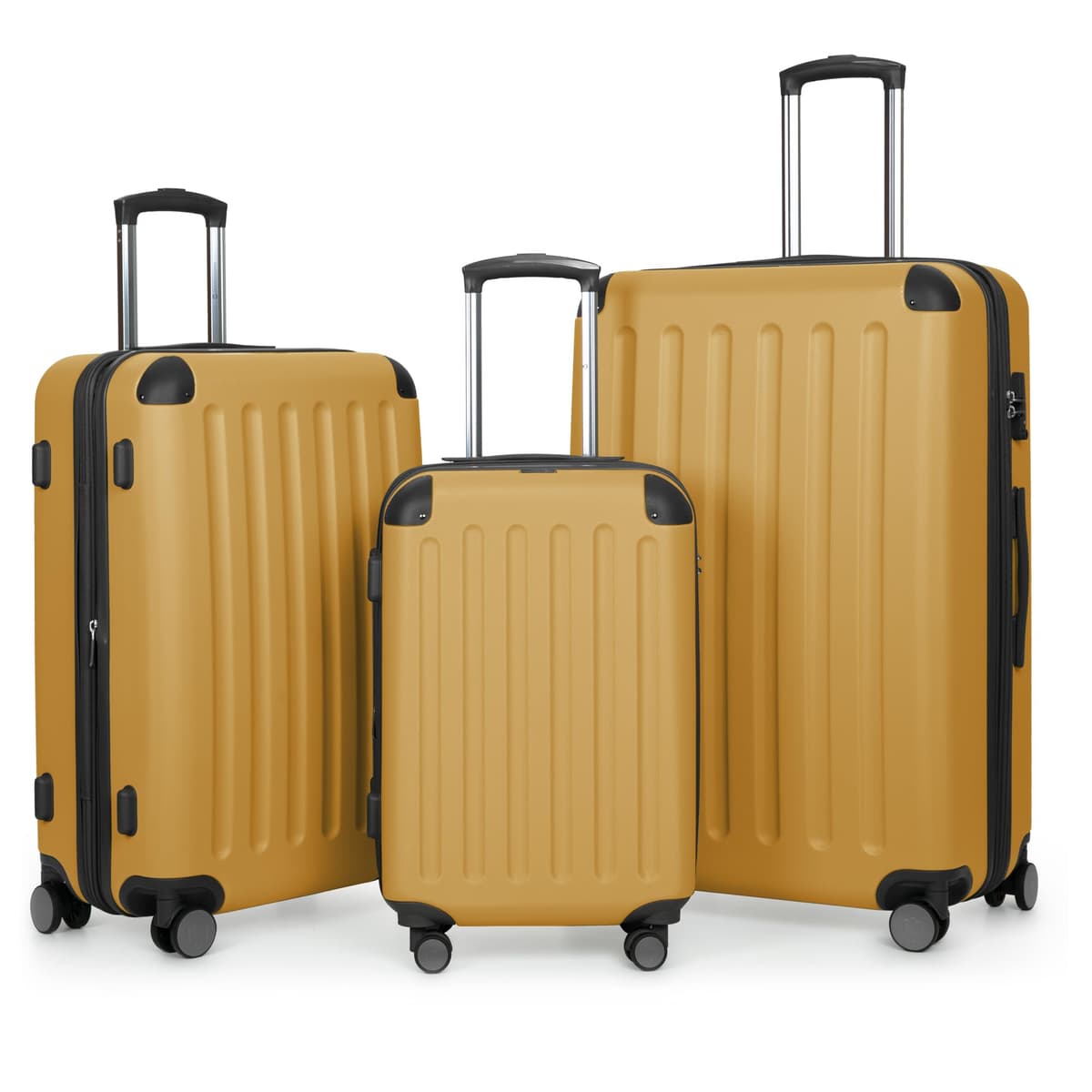 HAUPTSTADTKOFFER - Spree - Equipaje de Mano, Maleta rígida, Trolley expandible, 4 Ruedas Dobles, TSA, 55 cm, 42 litros, Blanco — view 46