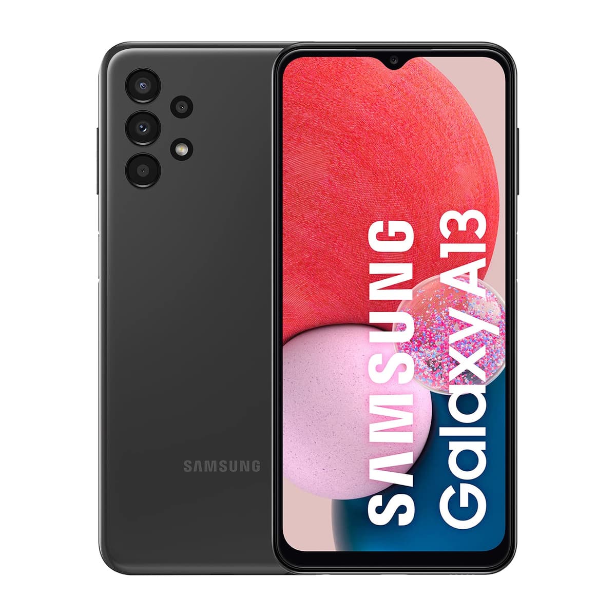 Samsung Galaxy A13 (128 GB) Negro – Teléfono móvil libre, Smartphone Android de 4 GB RAM, con pantalla de 6,6'' y batería de 5000 mAh - Chipset 2021 (Versión ES)