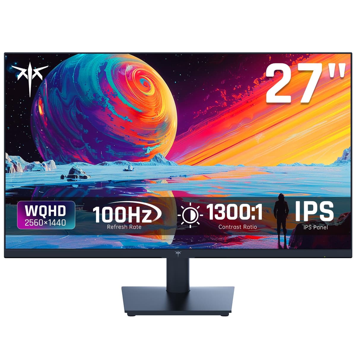 KTC 32 Inch Curved Gaming Monitor, Full HD 1080P@240Hz Monitor, VA 1500R, 1ms, Adaptive Sync, HDR10, HDMI 2.0 / DP1.4, 125% sRGB, VESA, Compatible with Desktop, Laptop, PS5, Xbox, Switch and More — view 30