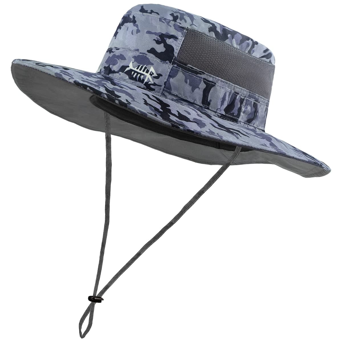 Bassdash UPF 50+ Sombrero de Pesca Solar Resistente al Agua con Solapa de Cuello Desmontable — view 25
