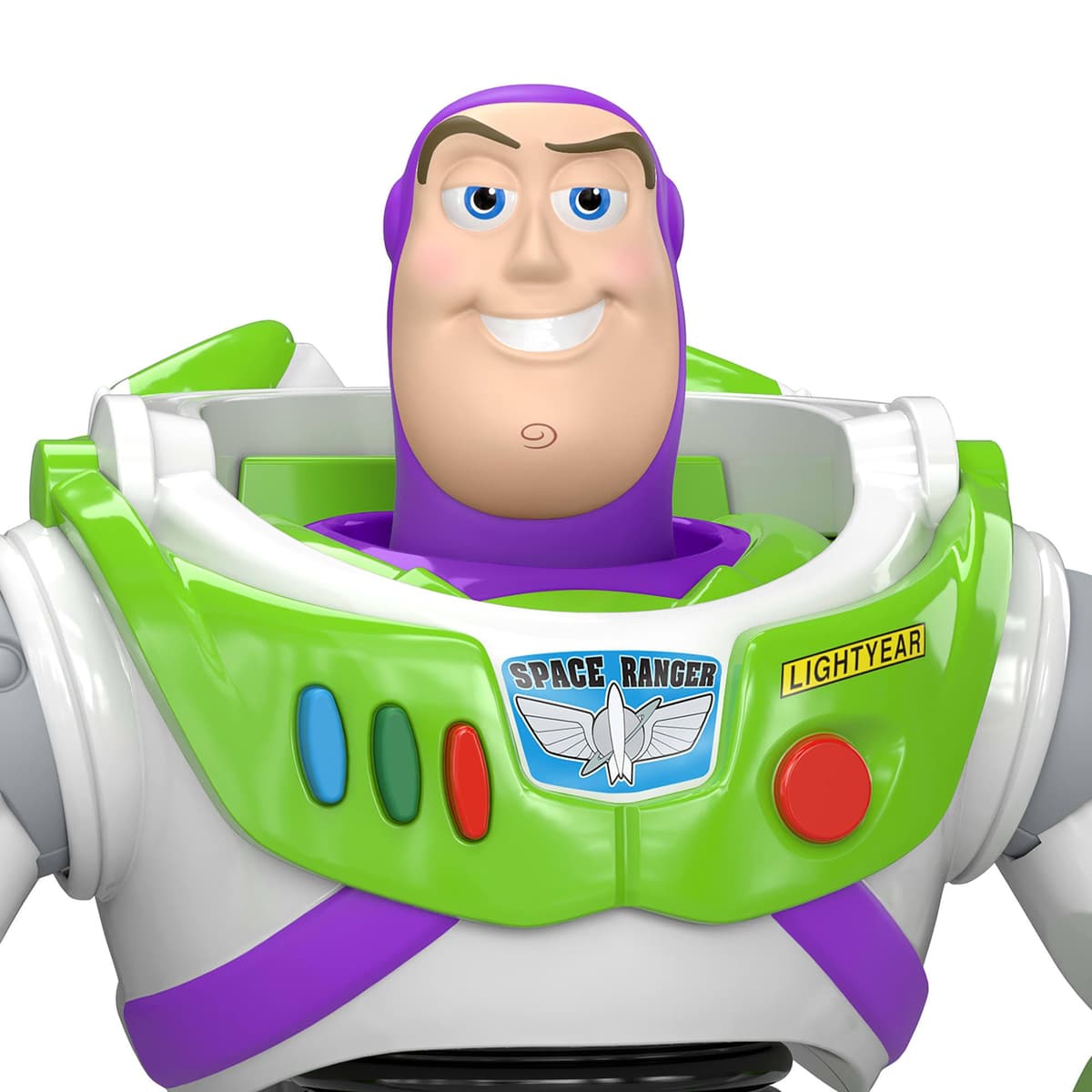 Mattel Disney and Pixar Toy Story Buzz Lightyear Action Figure 7 Inch Tall Space Ranger, 10 Posable Joints, Playscale Movie Accurate — view 4
