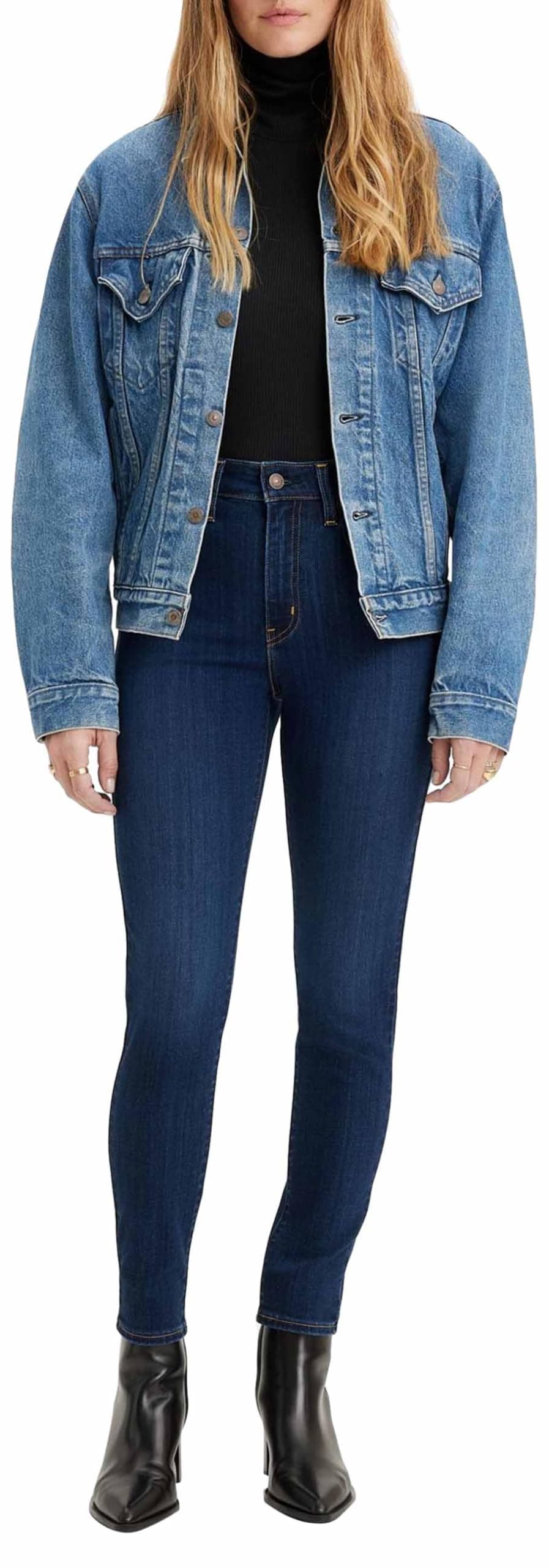 Levi'S Plus Size 721 High Rise Skinny Vaqueros Mujer — view 34