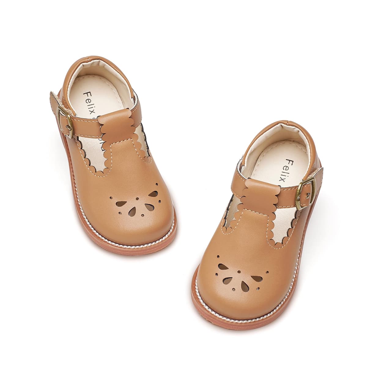 Felix & Flora Toddler Little Girl Mary Jane Dress Shoes - Ballet Flats for Girl Party School Shoes — view 18