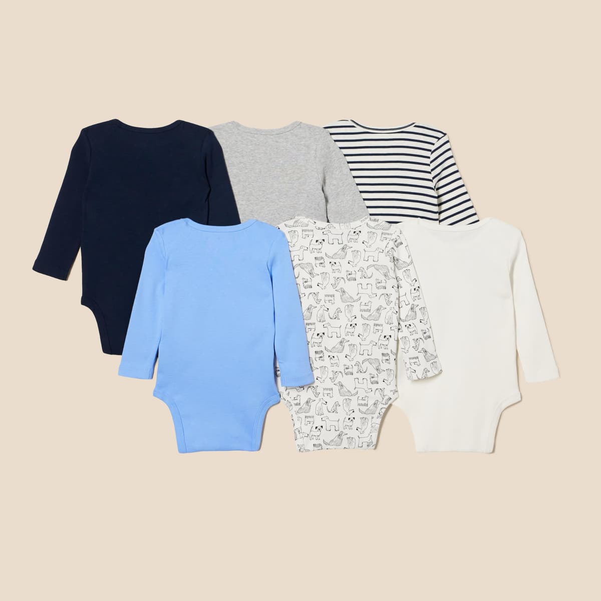 Amazon Essentials Unisex bebé Bodies de Manga Larga — view 2