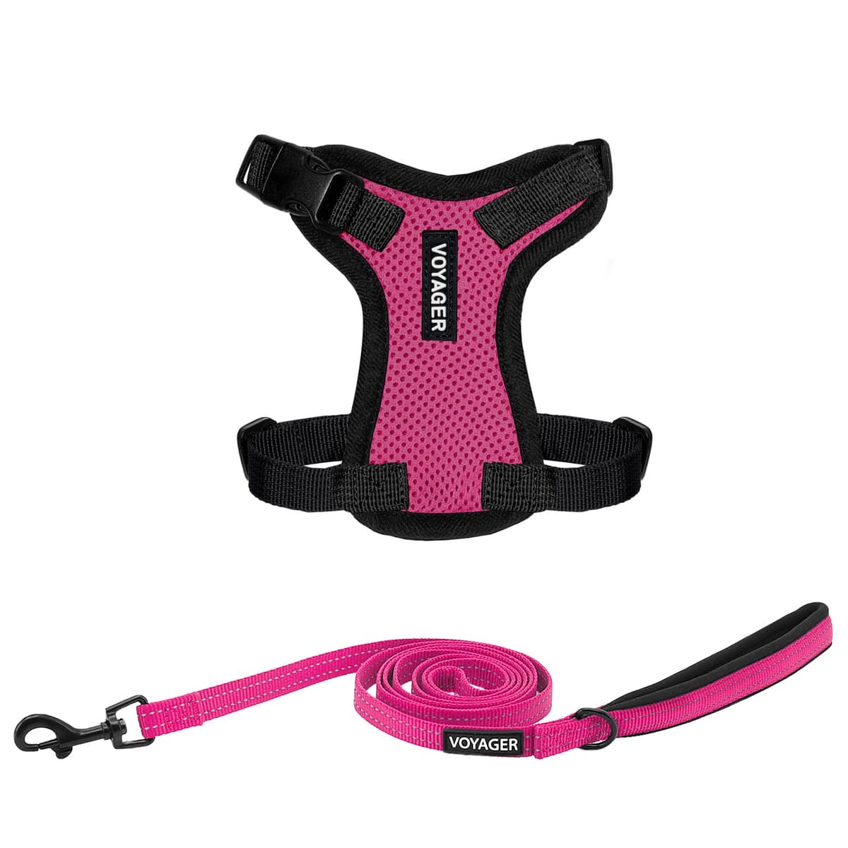 Best Pet Supplies Voyager Step-in Lock Pet Harness – All Weather Mesh, Adjustable Step in Harness for Cats and Dogs Turquoise (Matching Trim), XL (Chest: 22-36") — view 48