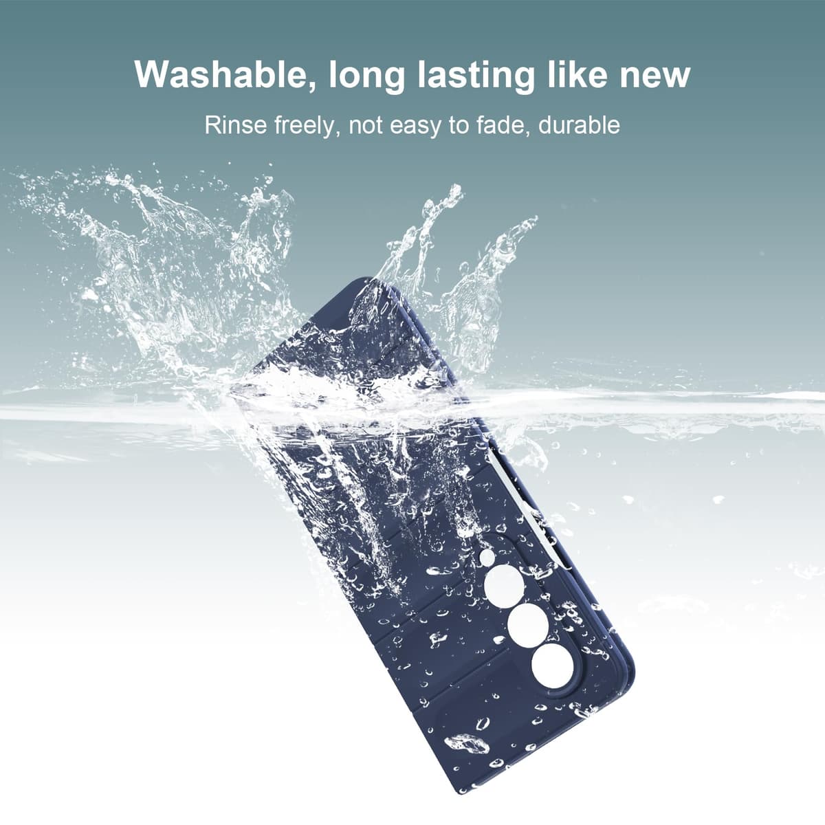 Case for Samsung Galaxy Z Fold 4, Hard PC Slim Fit Bumper Case, Anti-Scratch Shockproof Protective Phone Cover, Blue — view 7