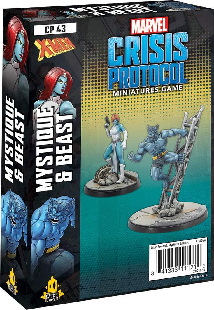 Atomic Mass Games , Blade and Moon Knight: Marvel Crisis Protocol , Miniatures Game , Ages 14+ , 2 Players , 45 Minutes Playing Time, Multicolor, FFGCP48 — view 10