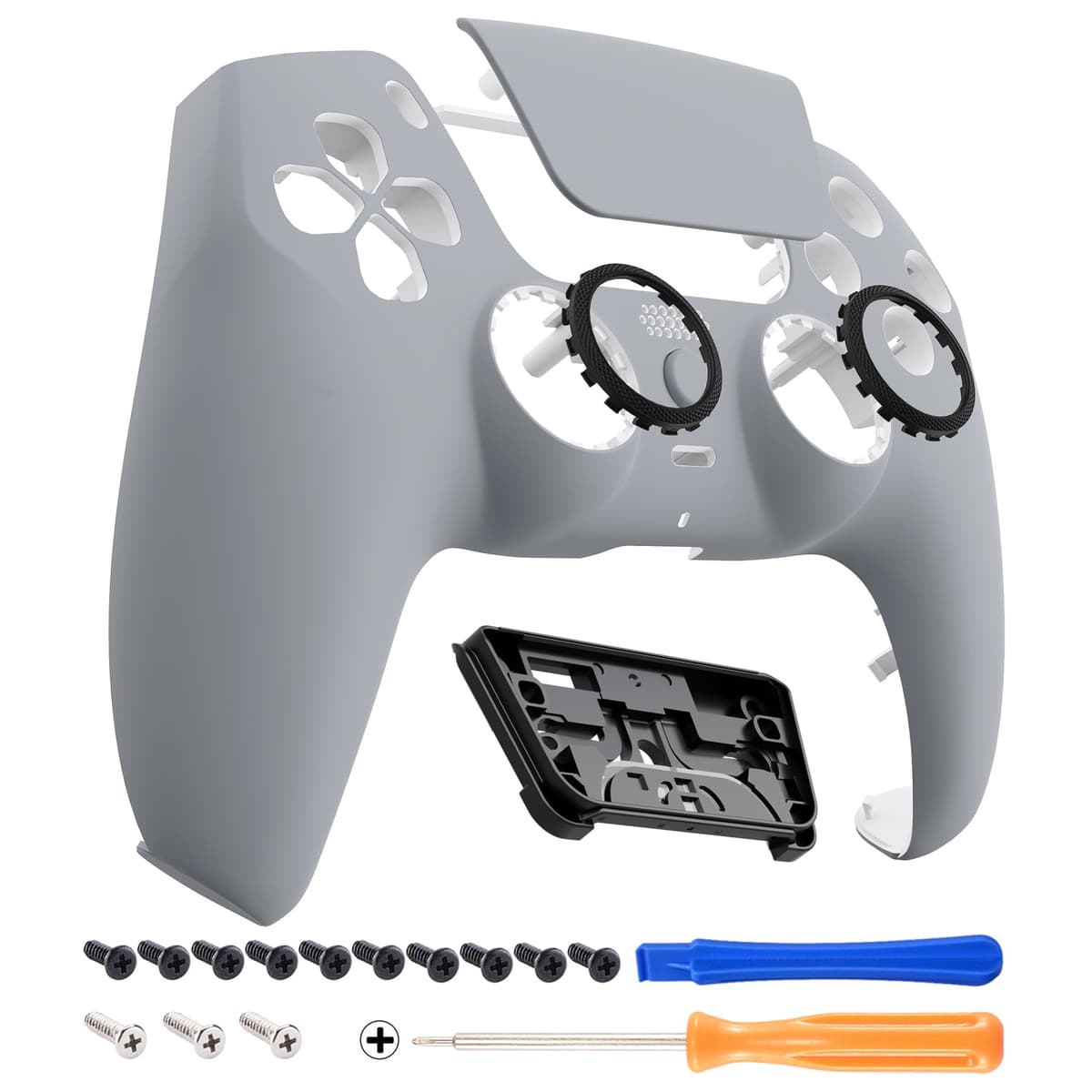 eXtremeRate Luna Rediseñado Carcasa Frontal con Panel Táctil Compatible con ps5 BDM-010 BDM-020 BDM-030 BDM-040 Carcasa Delantera Placa Frontal Funda Portectora Compatible con ps5(Efectivo de $100) — view 60