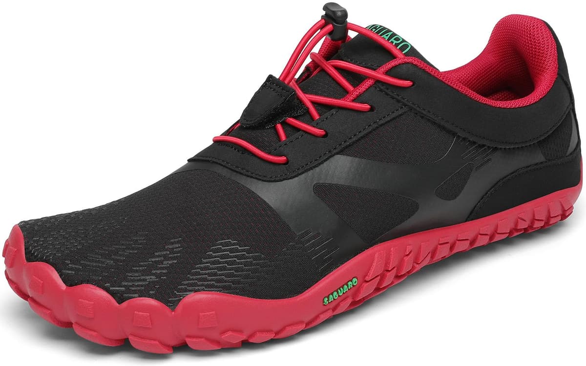 SAGUARO Versátil Minimalistas Zapatillas Ligeras Flexibles para Exterior Interior - Gym Asfalto Playa Montaña, Unisex-Adulto — view 11