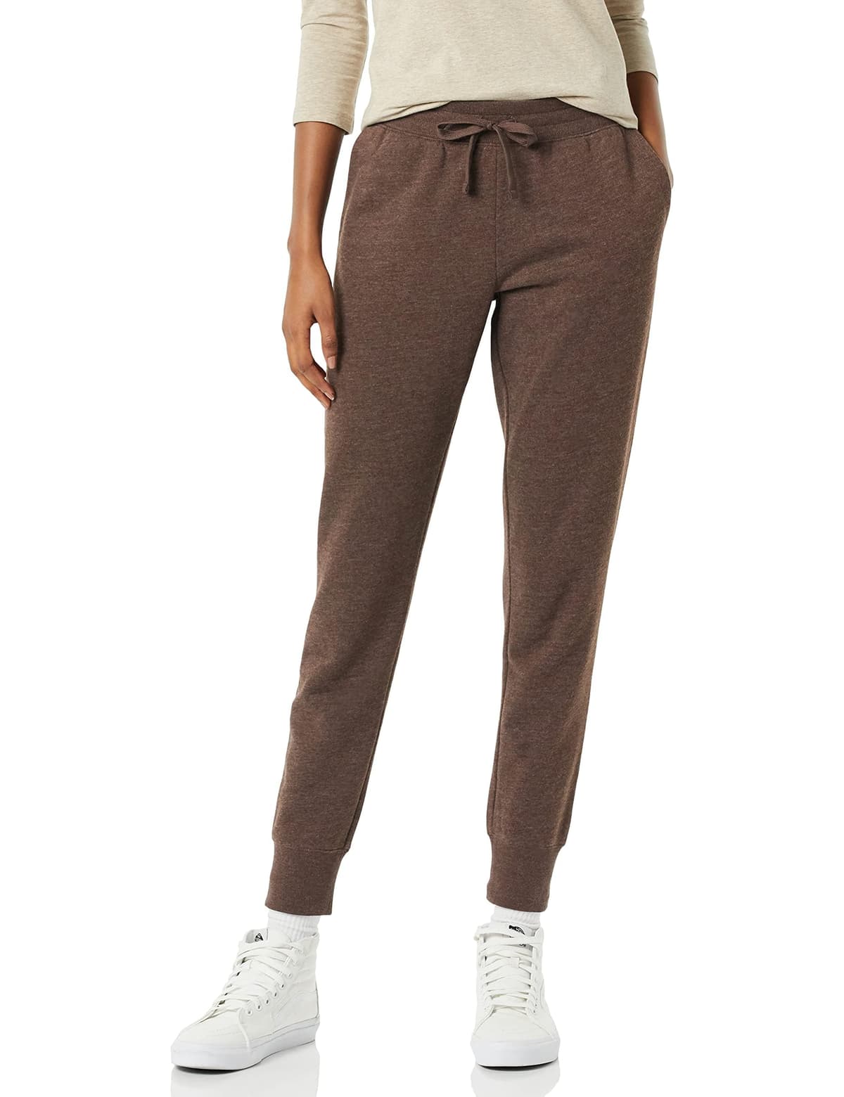 Amazon Essentials Mujer Pantalones De Correr De Forro Polar con Puños (Disponibles En Tallas Grandes) — view 18
