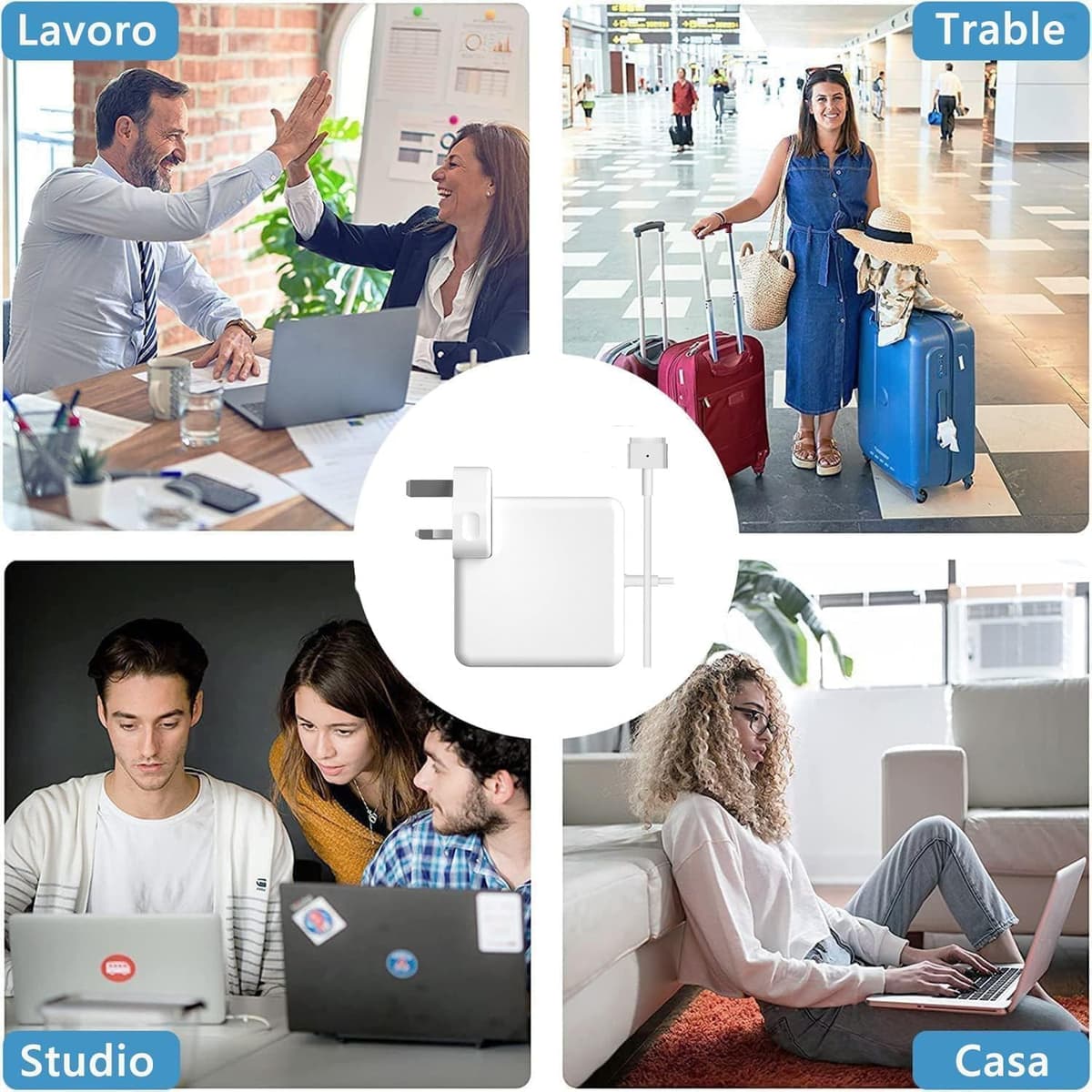 Mac Book pro Charger, 85W T-Tip Adapter Power Adapter MagS Safe 2 Mac Air Charger Compatible with MacBook Pro 17/15/13 Inch (After Mid 2012 or Later) — view 5