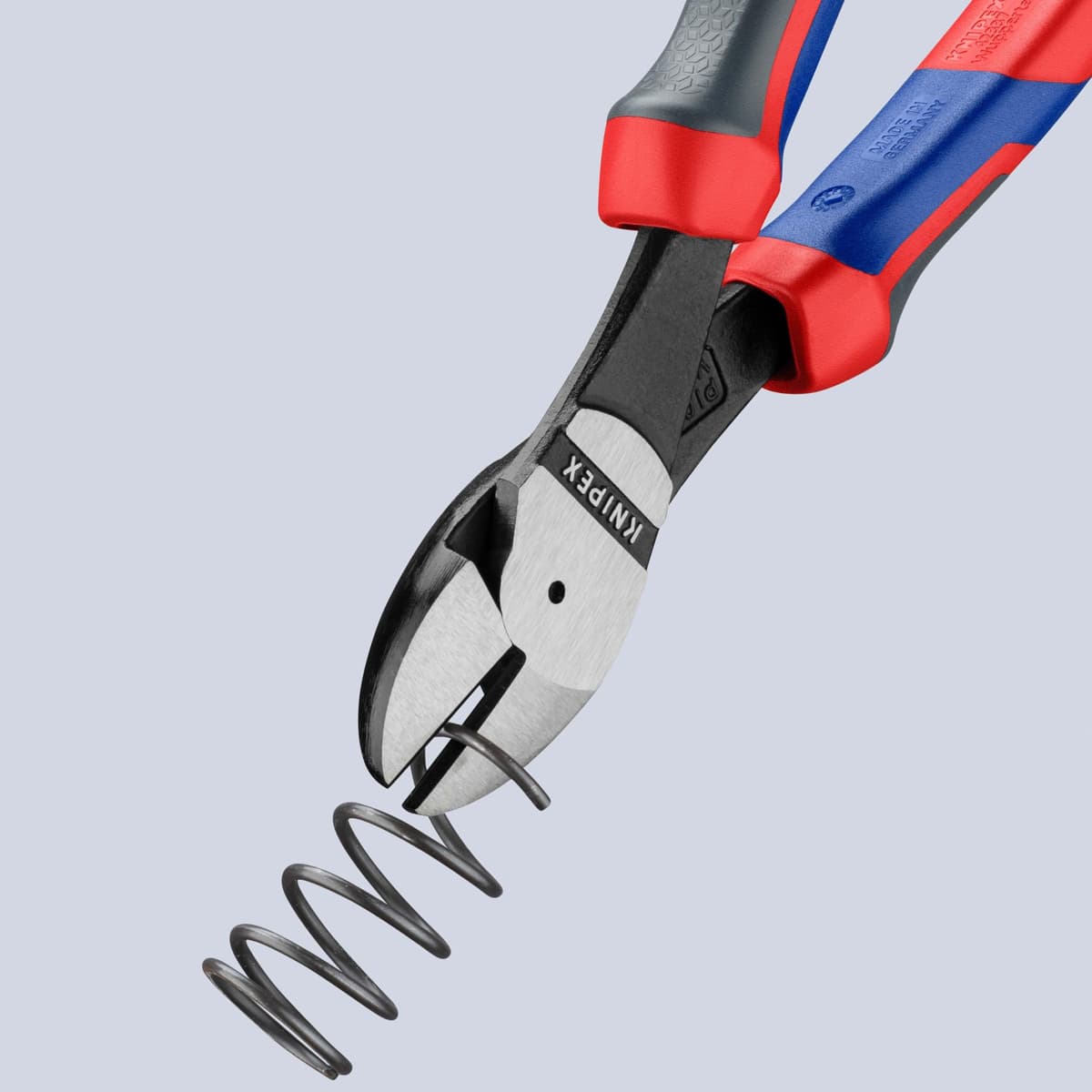 KNIPEX Alicates de corte diagonal de fuerza con mangos confort 200 mm, 74 02 200 — view 3