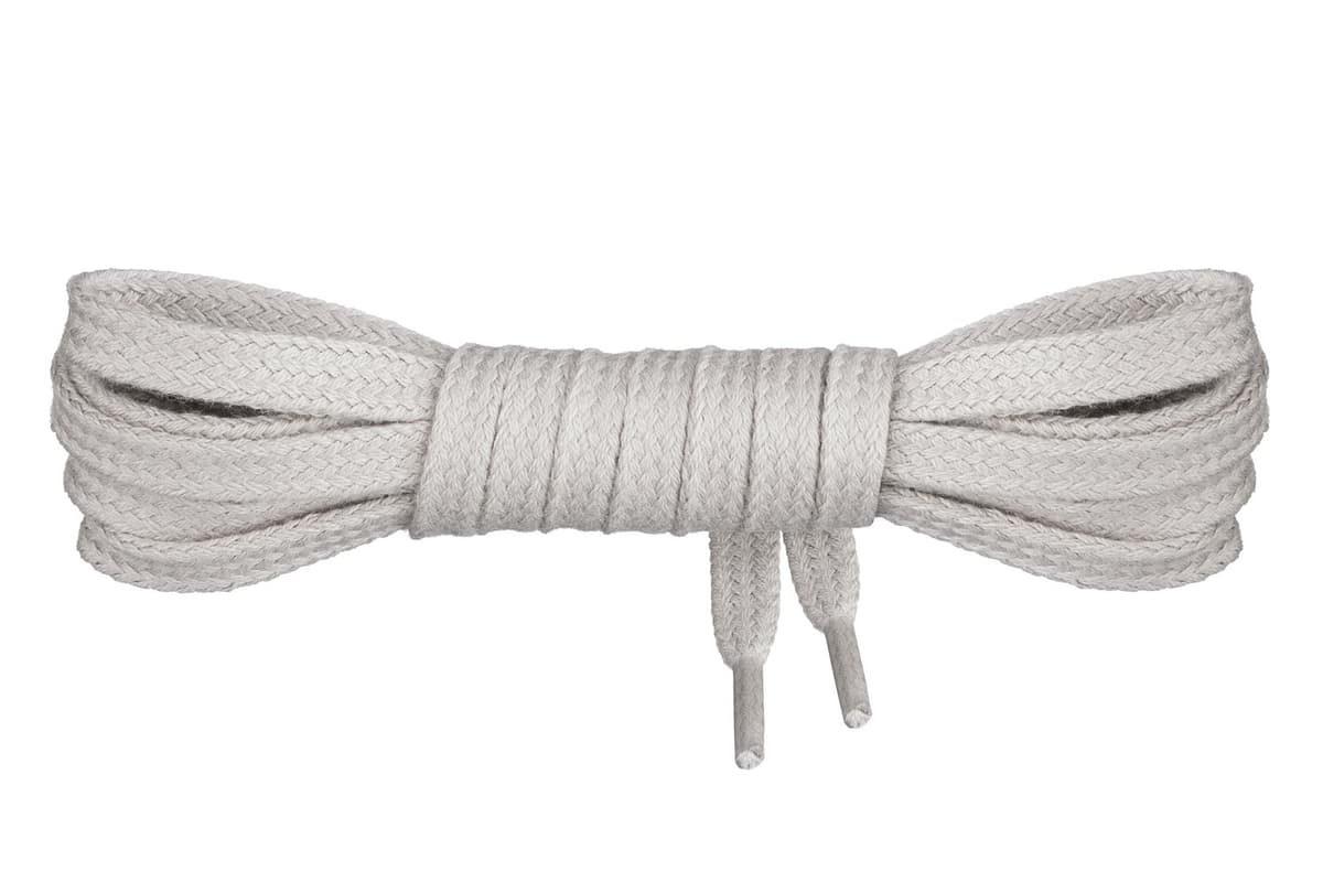 Un par de cordones Monte Swiss © Premium, 100% algodón, resistentes a roturas, 7 mm de ancho, entre 45 y 200 cm de longitud — view 2