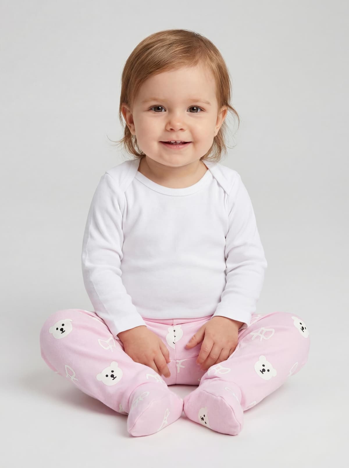 TupTam Pantalón con Pies de Bebé NIños NIña Pack de 5 — view 2