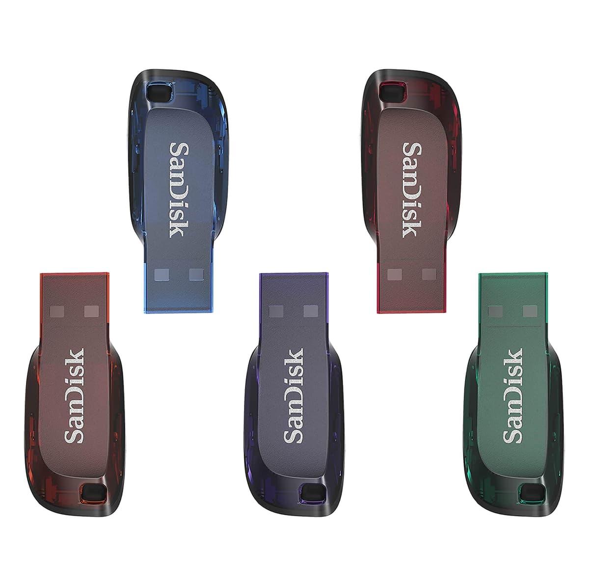 SanDisk 32 GB Cruzer Blade USB 2.0 Flash Drive - Black — view 5