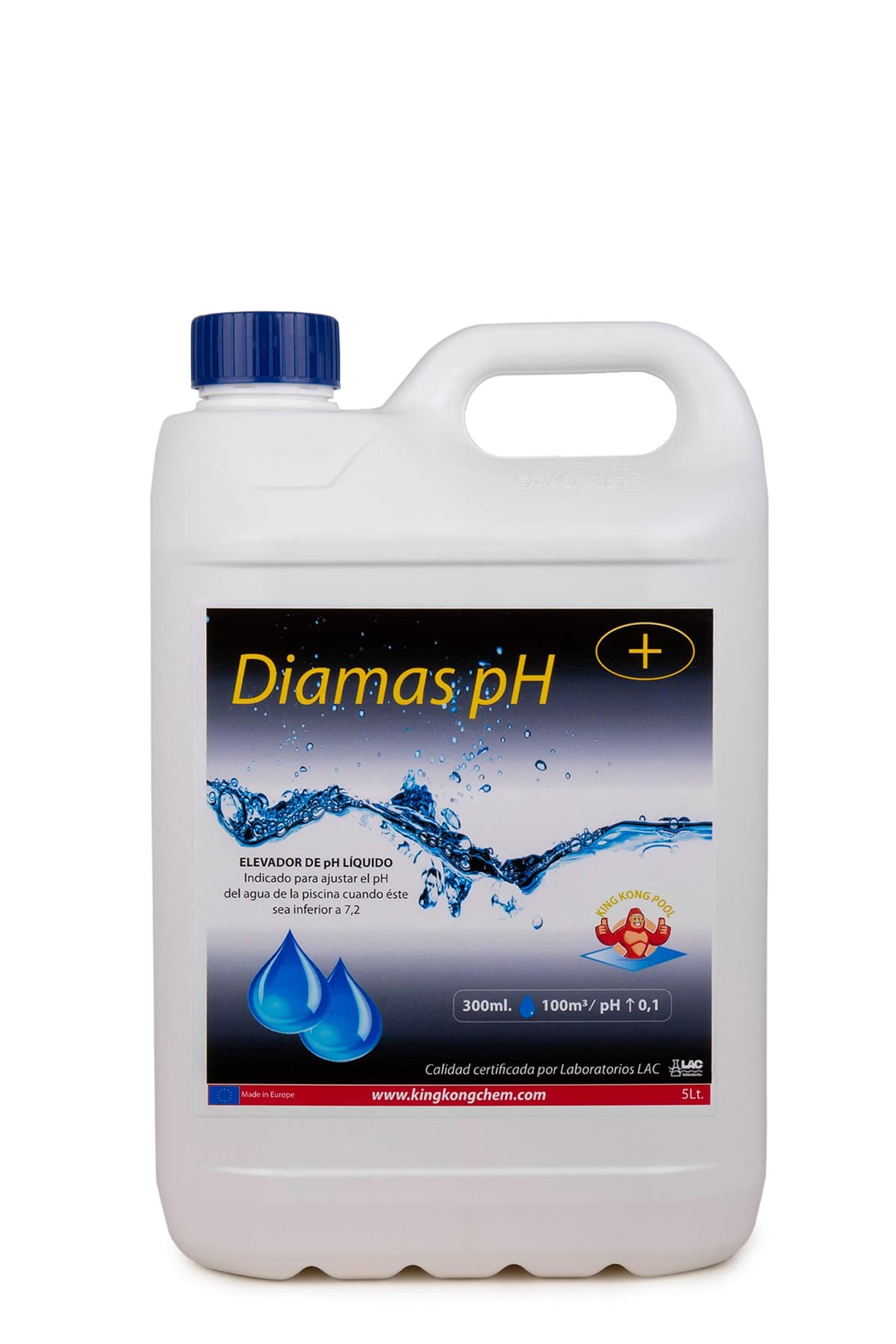 Incrementador de pH para Piscinas DIAMAS PH 20 litros - Aumenta el pH del Agua – Formato Líquido (Garrafa 20 litros) — view 2
