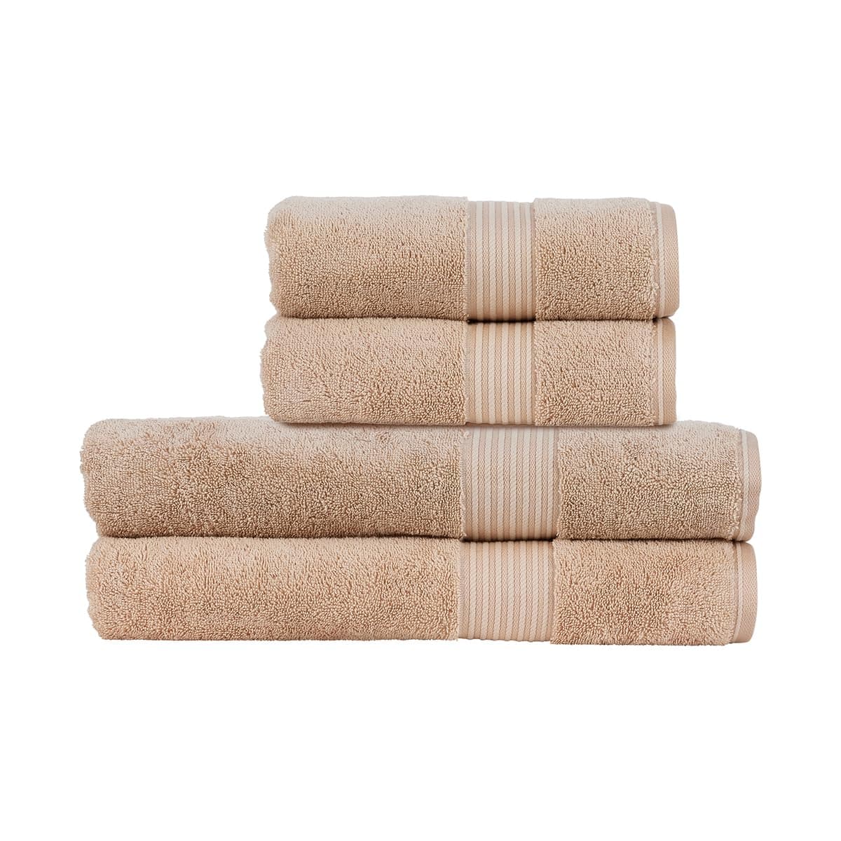 Christy Supreme Hygro 2 Hand Towels Set | Mineral Blue | 100% Luxury Supima Cotton | Ultra Soft | Super Absorbent | 650GSM | Plush and Long Lasting — view 10