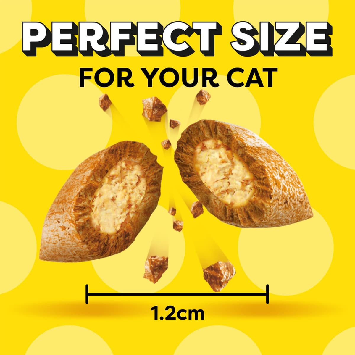 DREAMIES - Cat Treats - 12 x 60g - Multipack Biscuits - Variety Snack Box - 12 Pouches — view 8