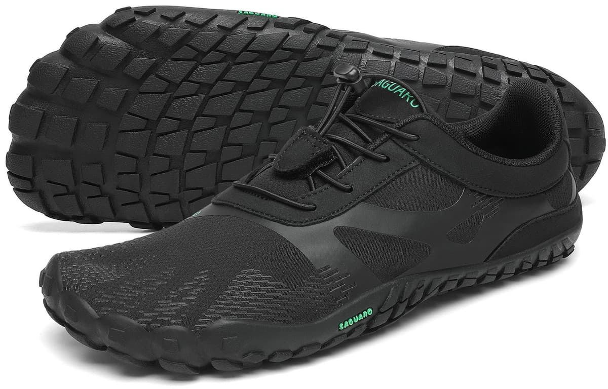 SAGUARO Barefoot Zapatillas de Trail Running Minimalistas Zapatillas de Deporte Exterior Interior Zapatos de Deportes Acuaticos,Unisex-Adulto