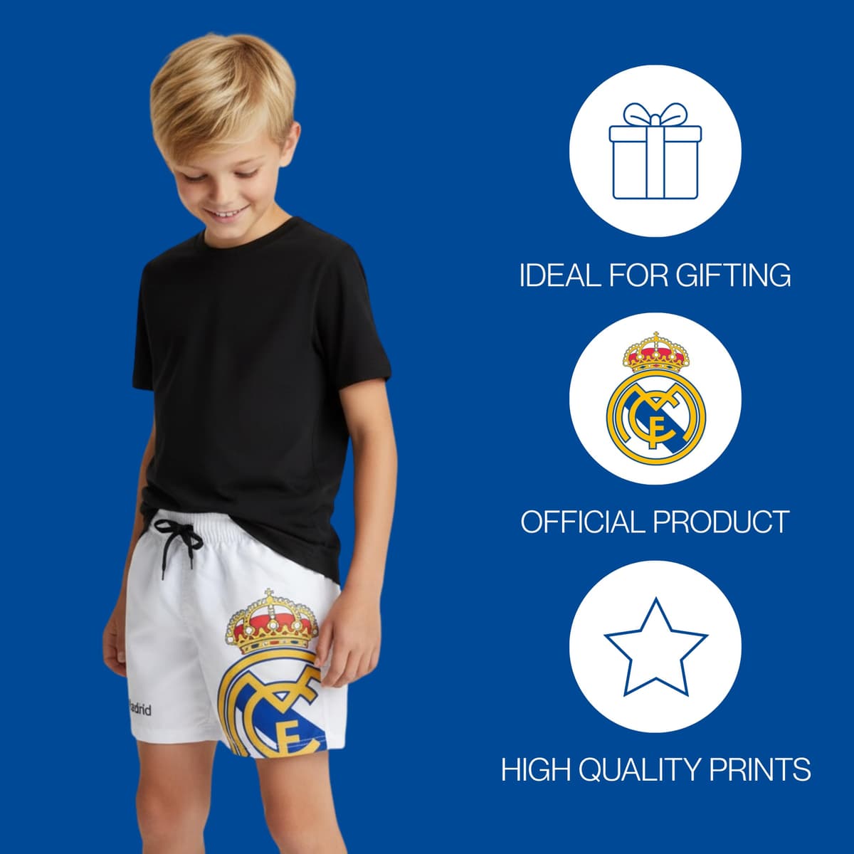 Bañador para Niño, Shorts Baño Bermudas, Bañador de Natación Infantil, Tallas 6 a 14 Años — view 4
