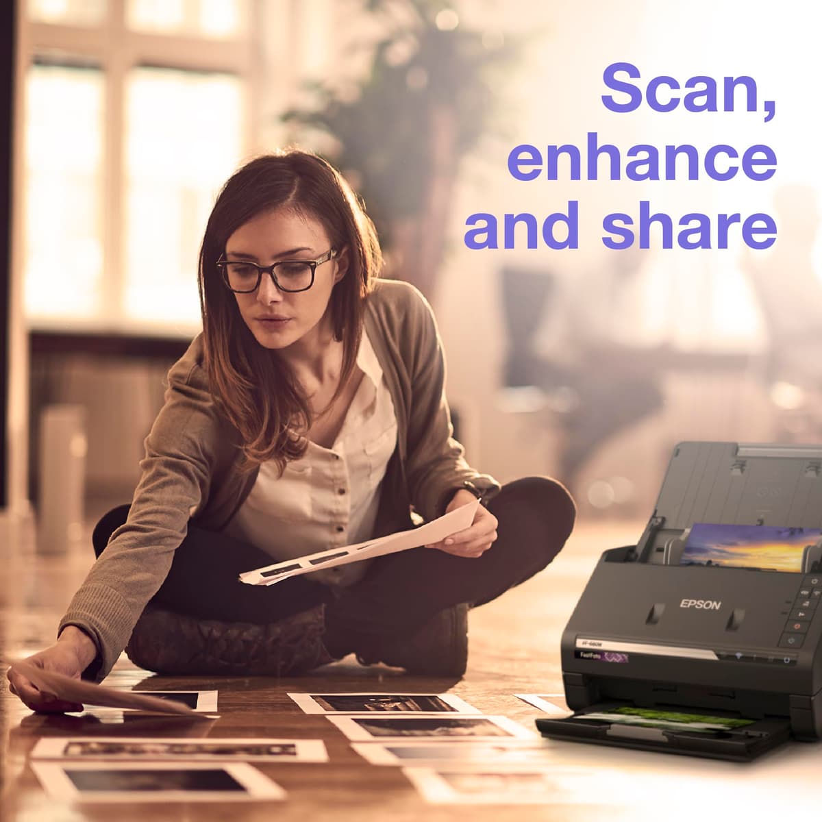 Epson FastFoto FF-680W Wireless High-Speed Photo and Document Scanning System Black — view 6