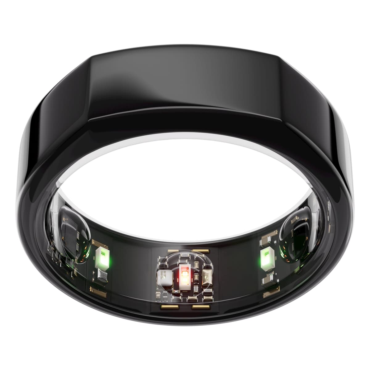 Oura Gen3 Heritage Smart Ring - Size 7, Black | Sleep, Heart Rate and Fitness Tracking Wearable - Up to 7 Day Battery Life - iOS/Android Compatible - Size First with Oura Sizing Kit