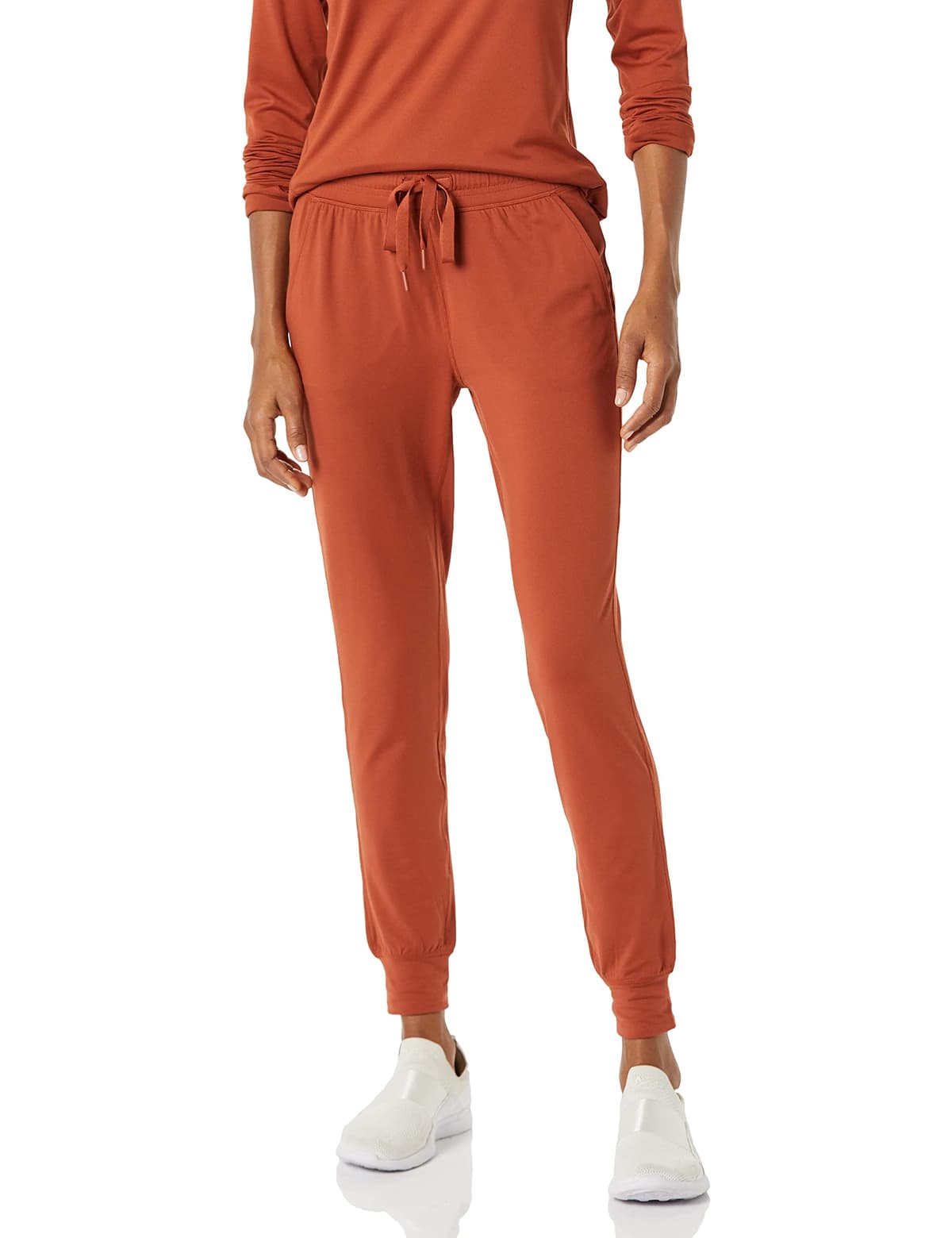 Amazon Essentials Pantalón Jogger, Elástico, Técnico, Afelpado - Colores interrumpidos Mujer — view 14